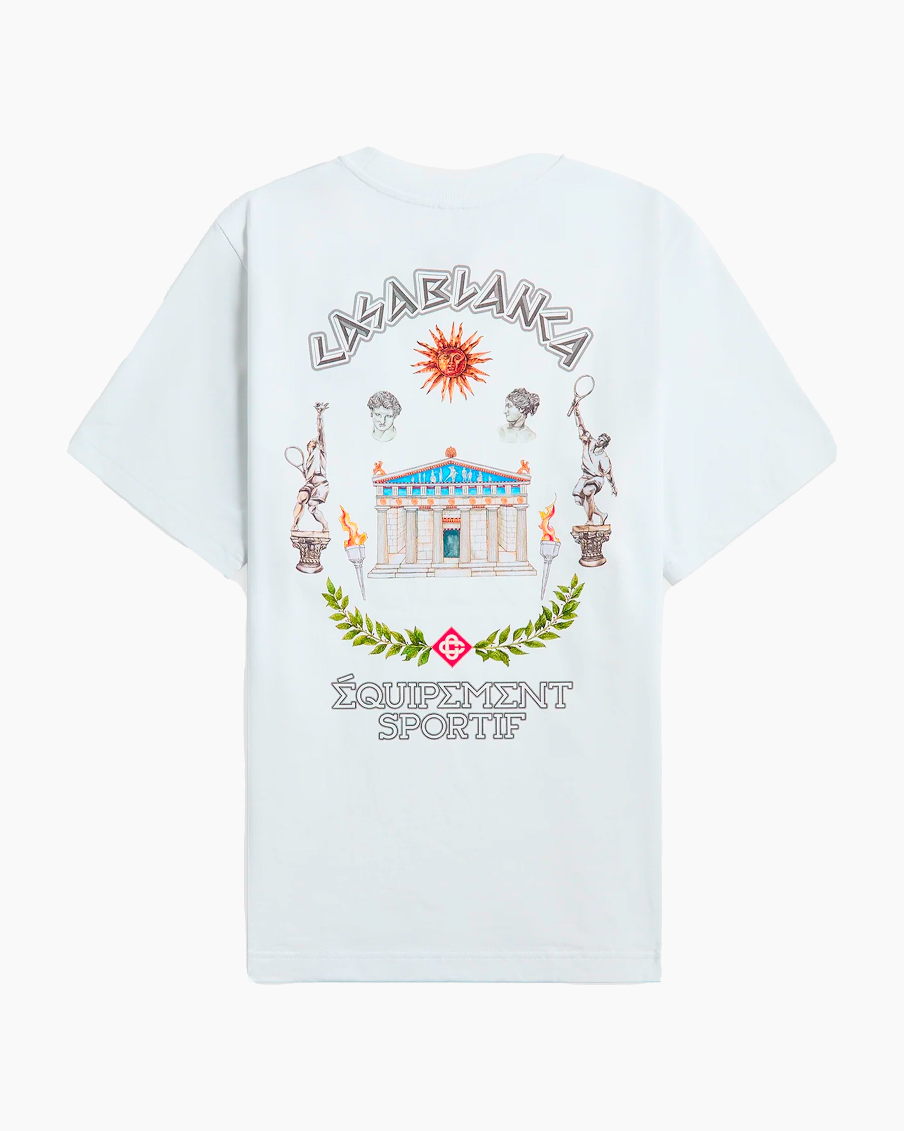 Camiseta Casablanca El Templo del Deporte Blanca