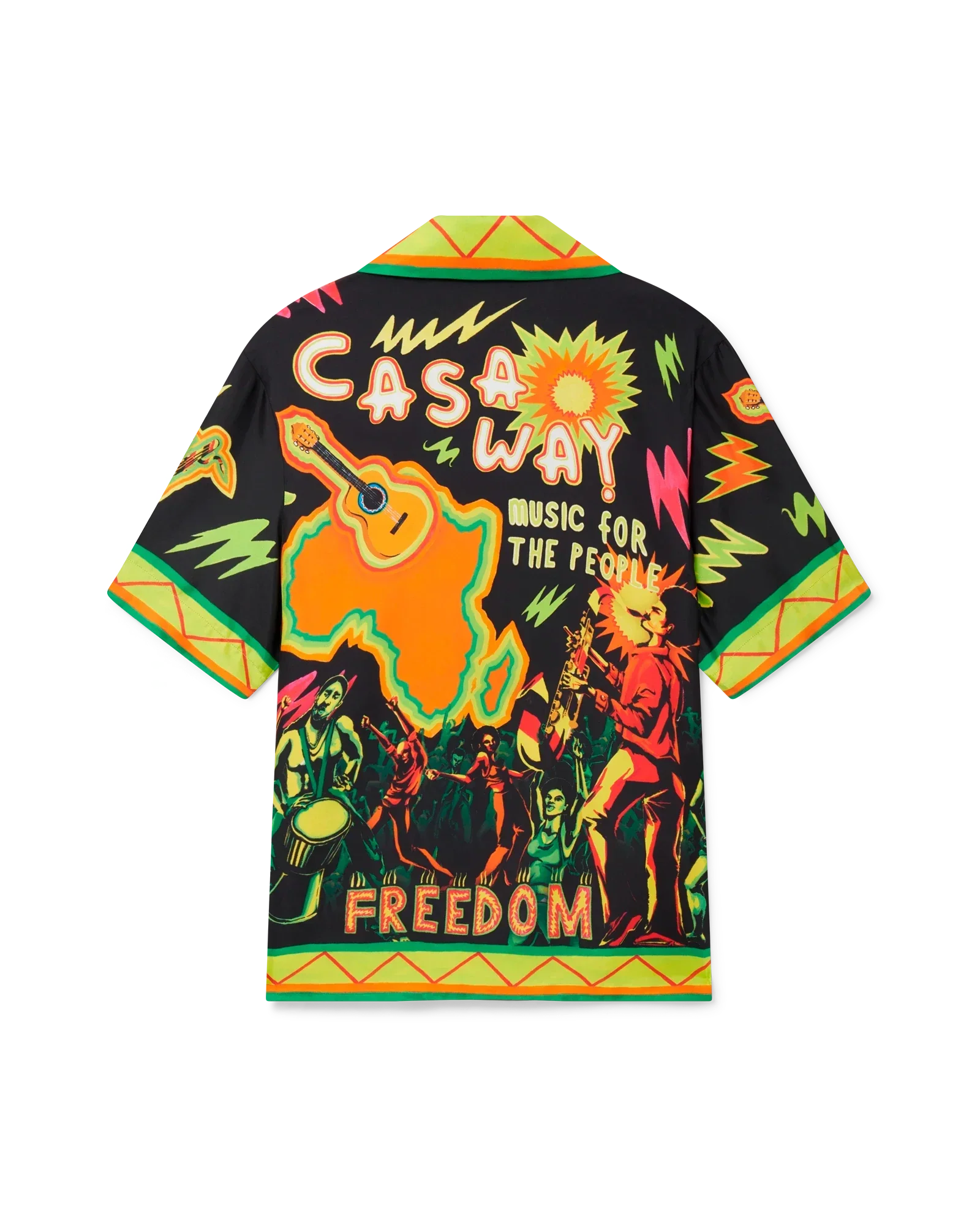 Camisa de seda Música para el Pueblo