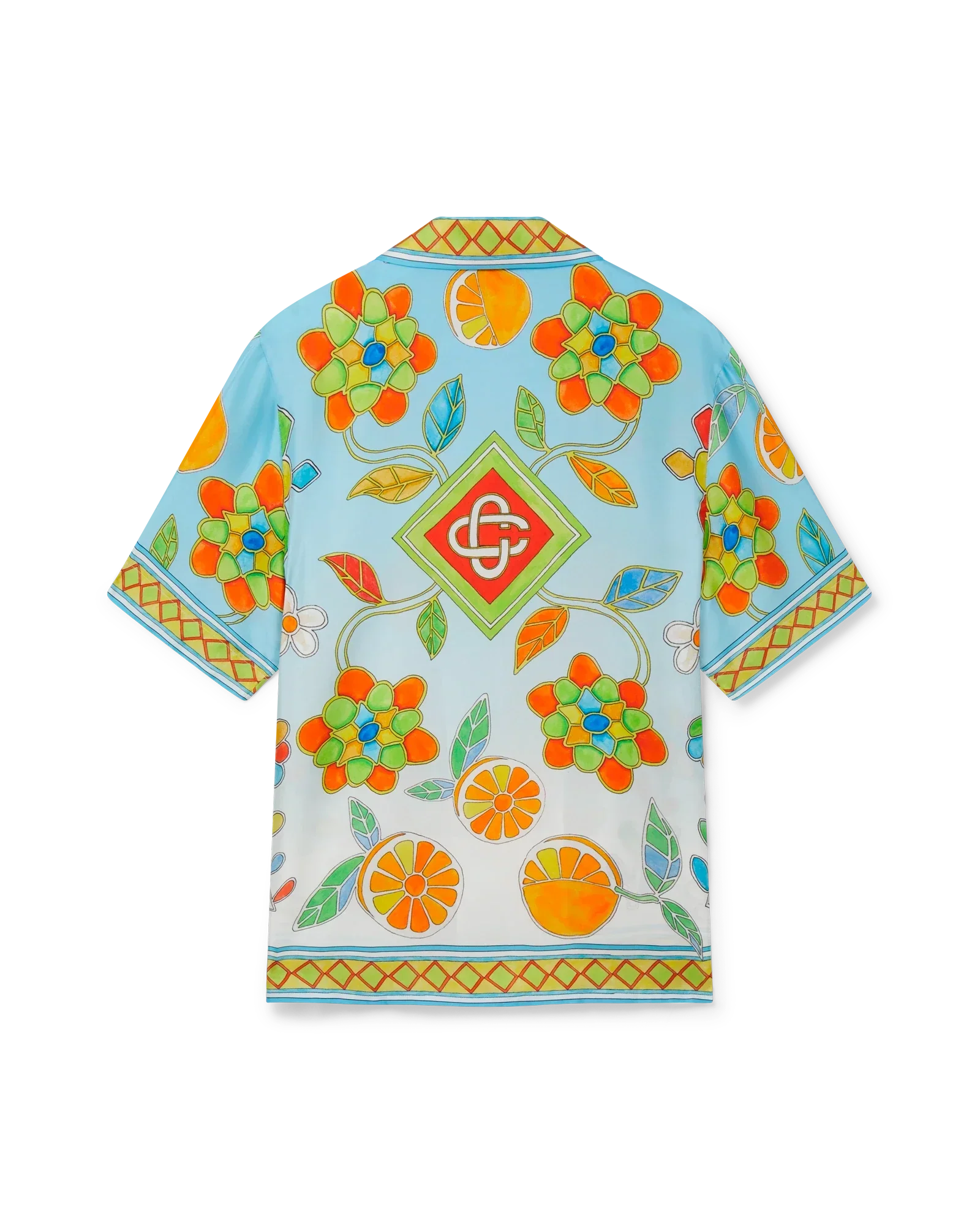 Yoruba Flowers Silk Shirt