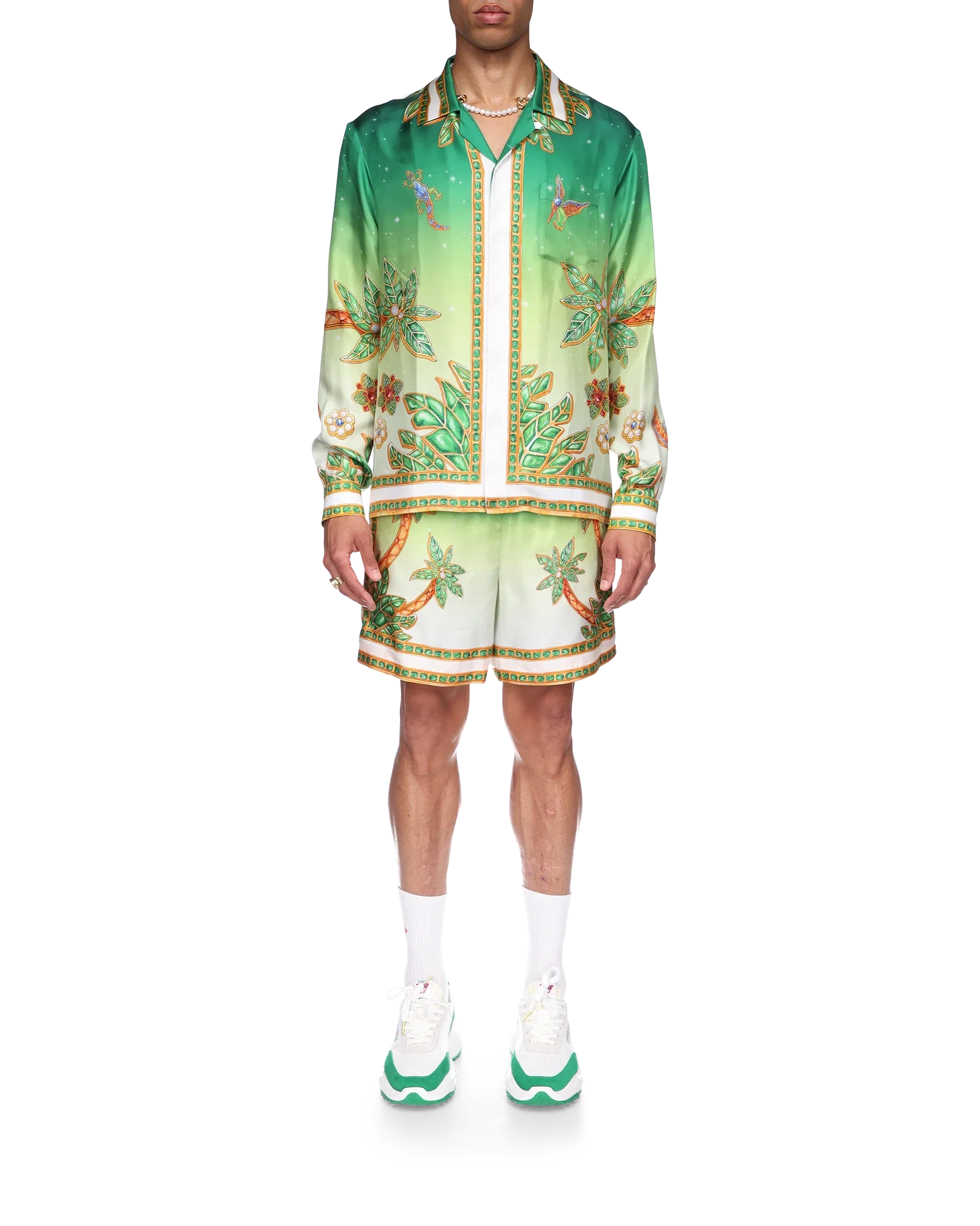 Camisa de seda Joyas de África