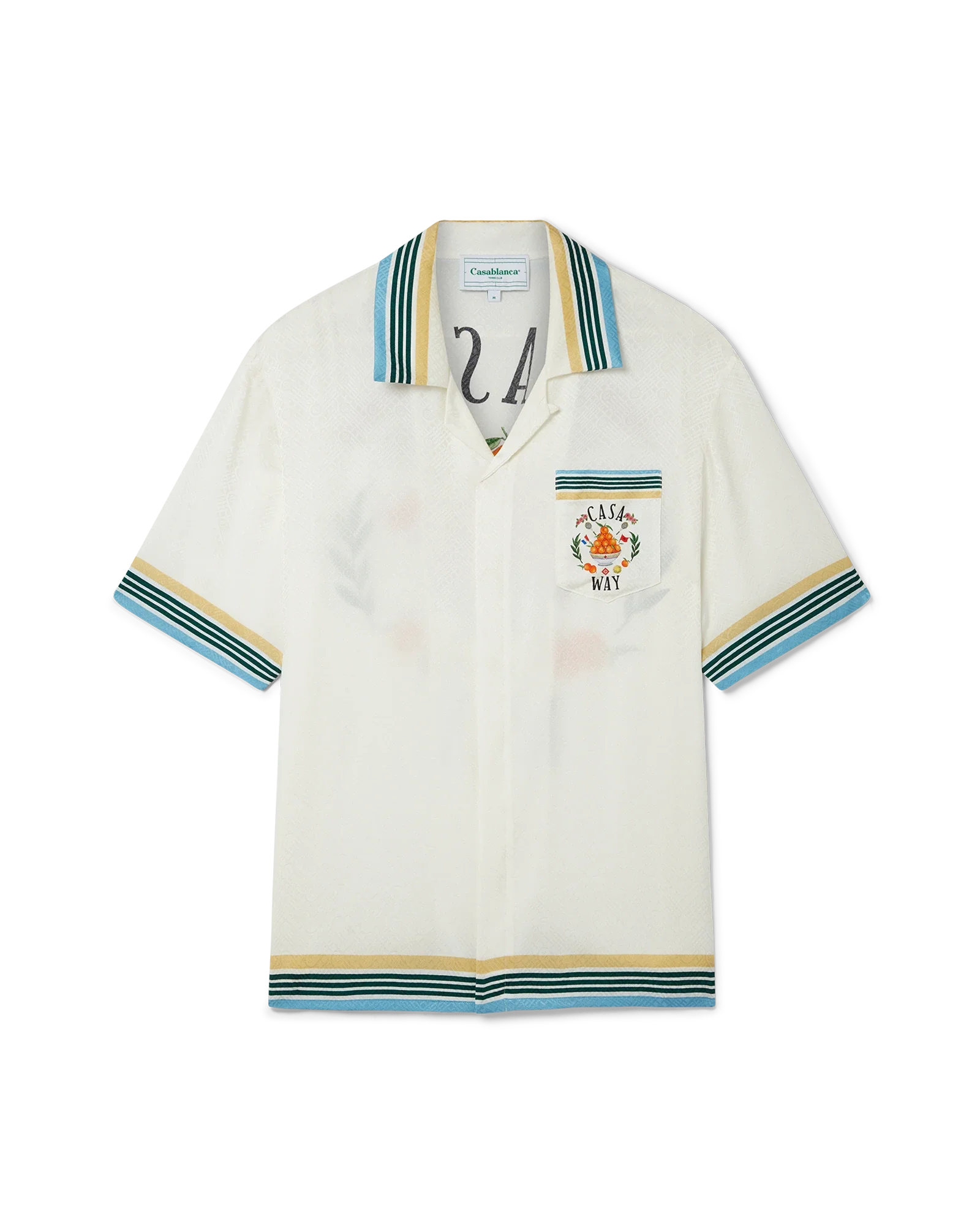 Casa Way Short Sleeve Silk Shirt