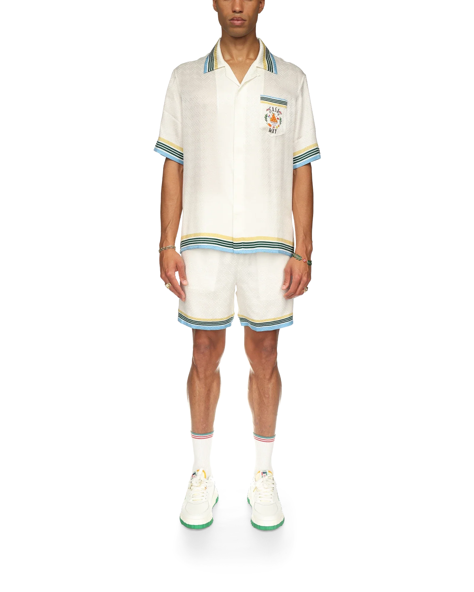 Casa Way Short Sleeve Silk Shirt