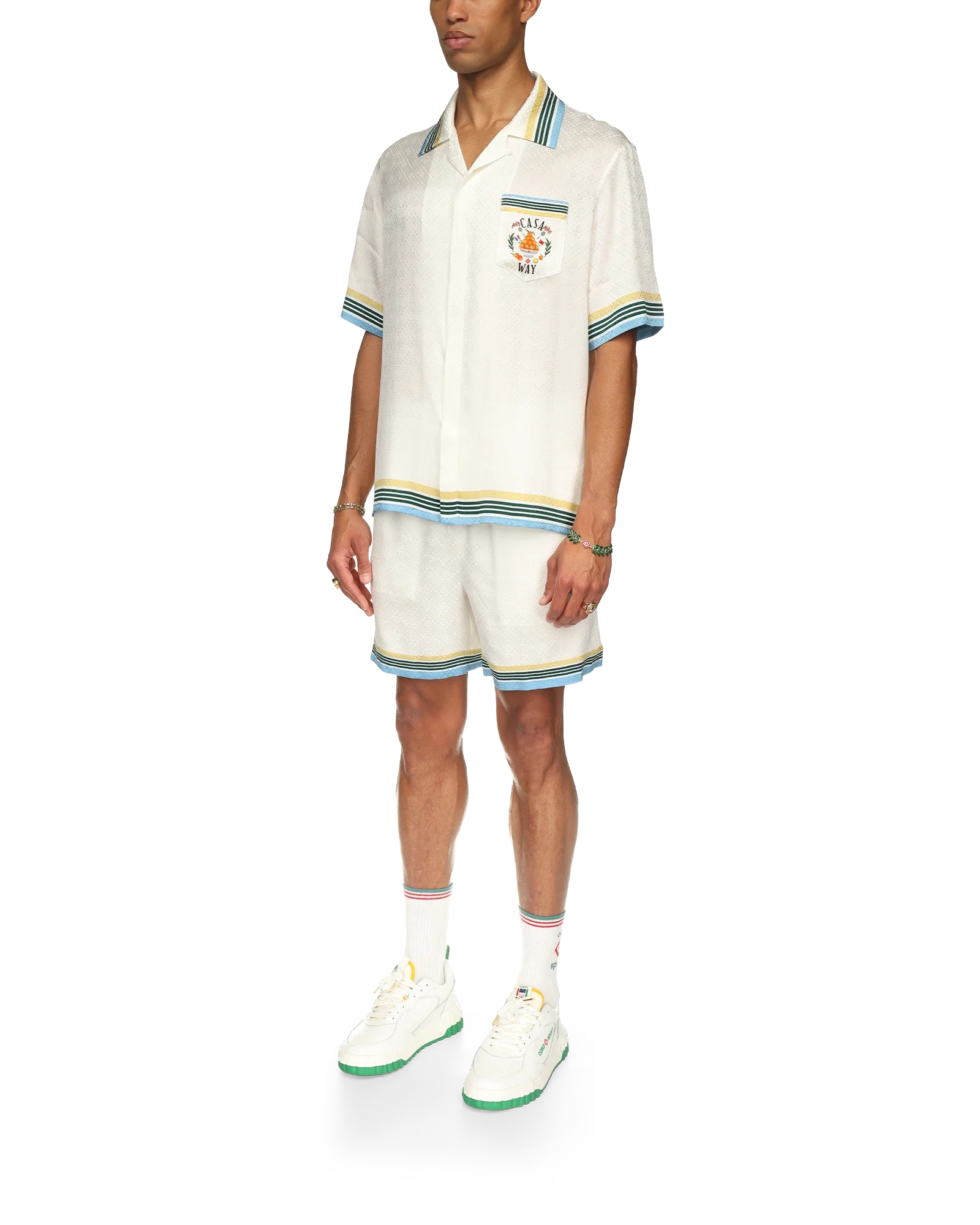Casa Way Short Sleeve Silk Shirt