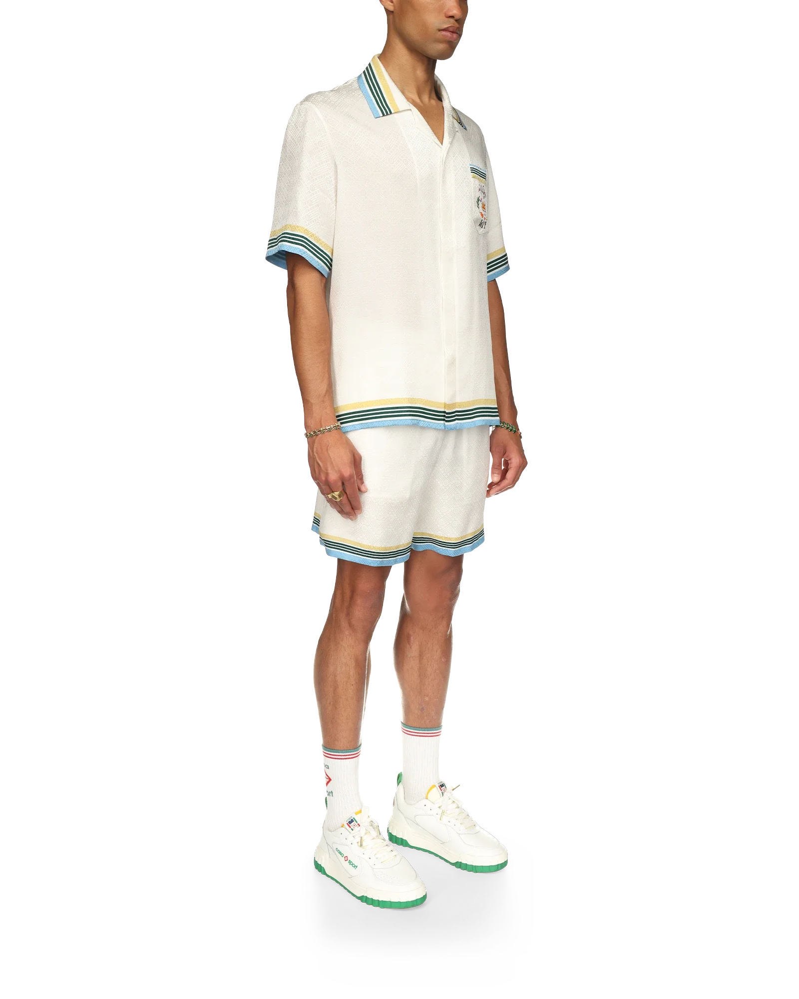 Casa Way Short Sleeve Silk Shirt