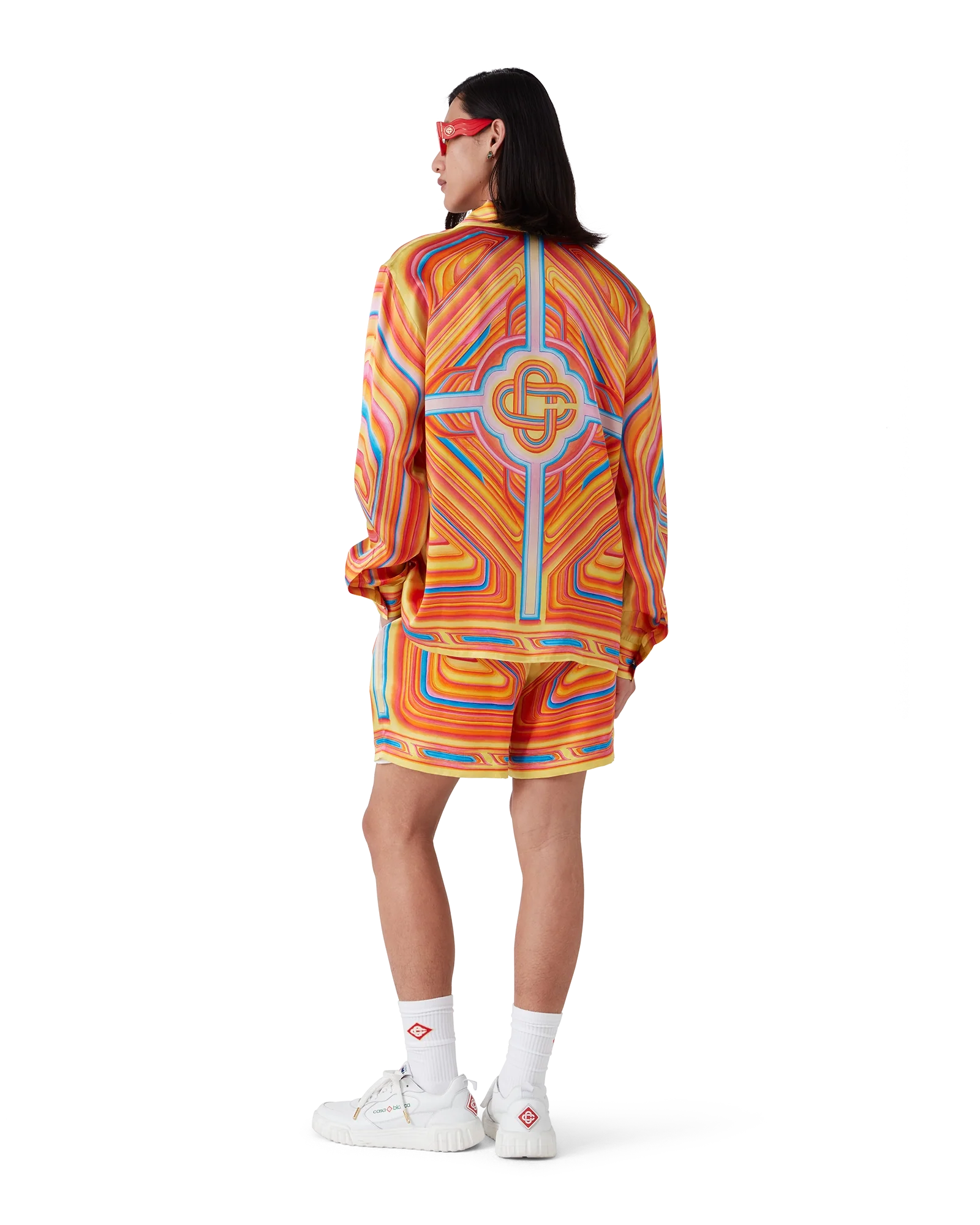 Camisa de seda de manga larga Low Rider