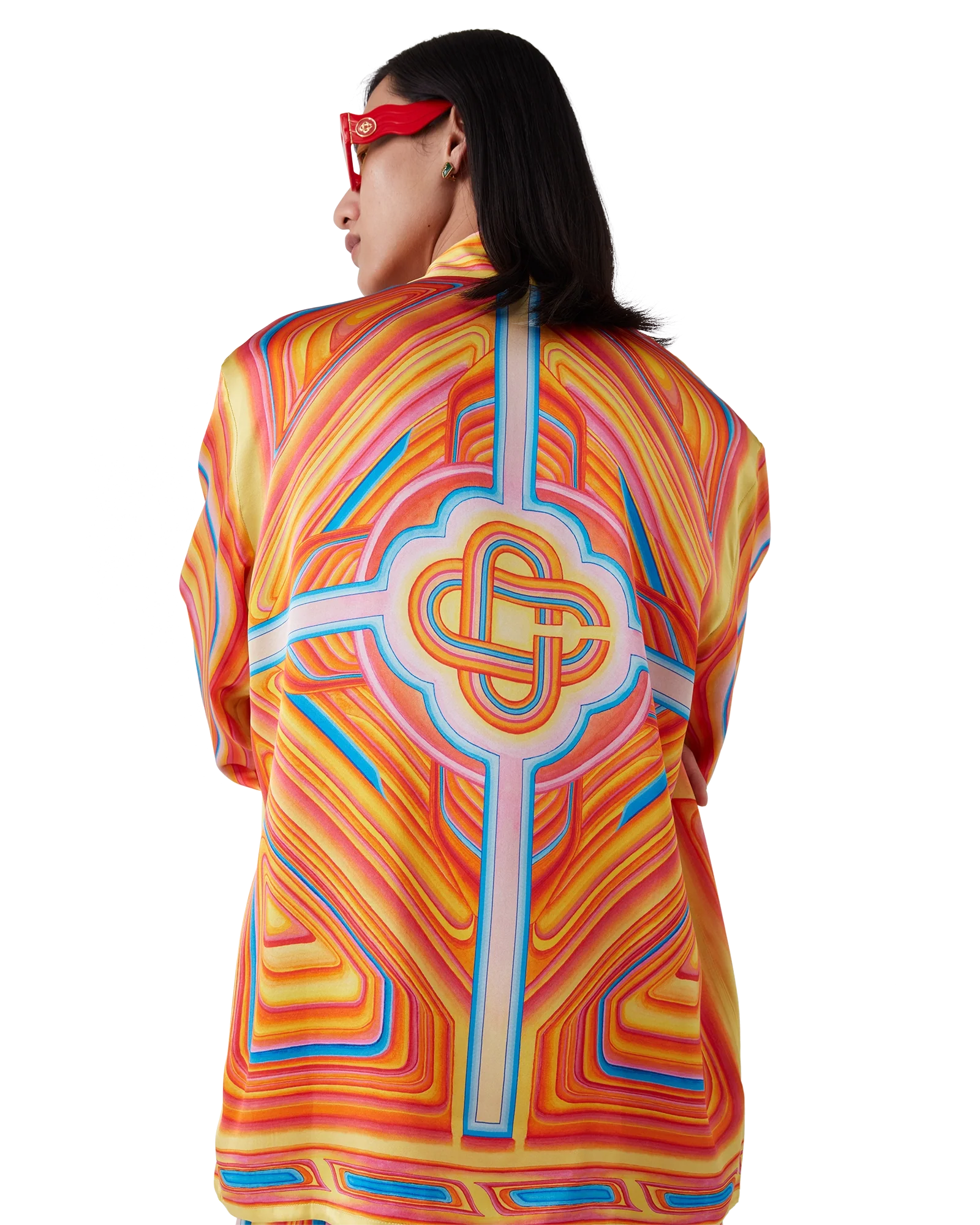 Camisa de seda de manga larga Low Rider