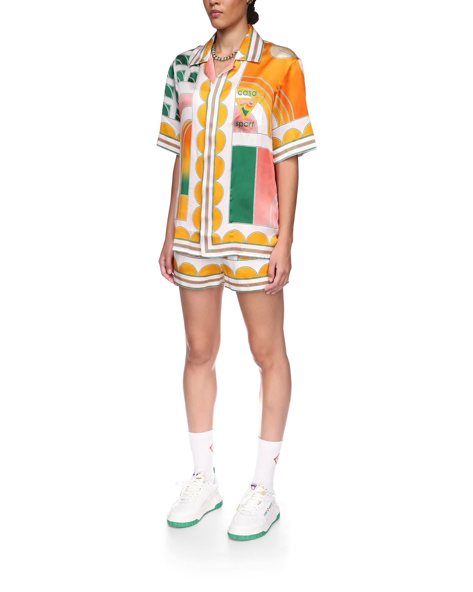 Camisa de seda Summer Court