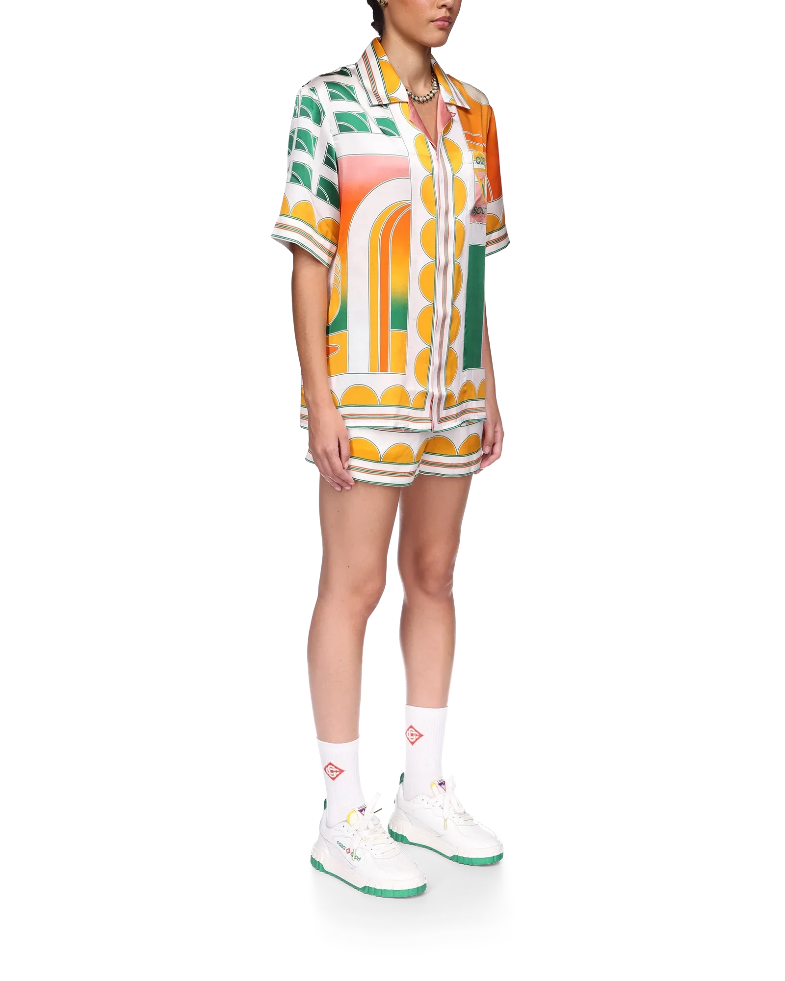 Camisa de seda Summer Court