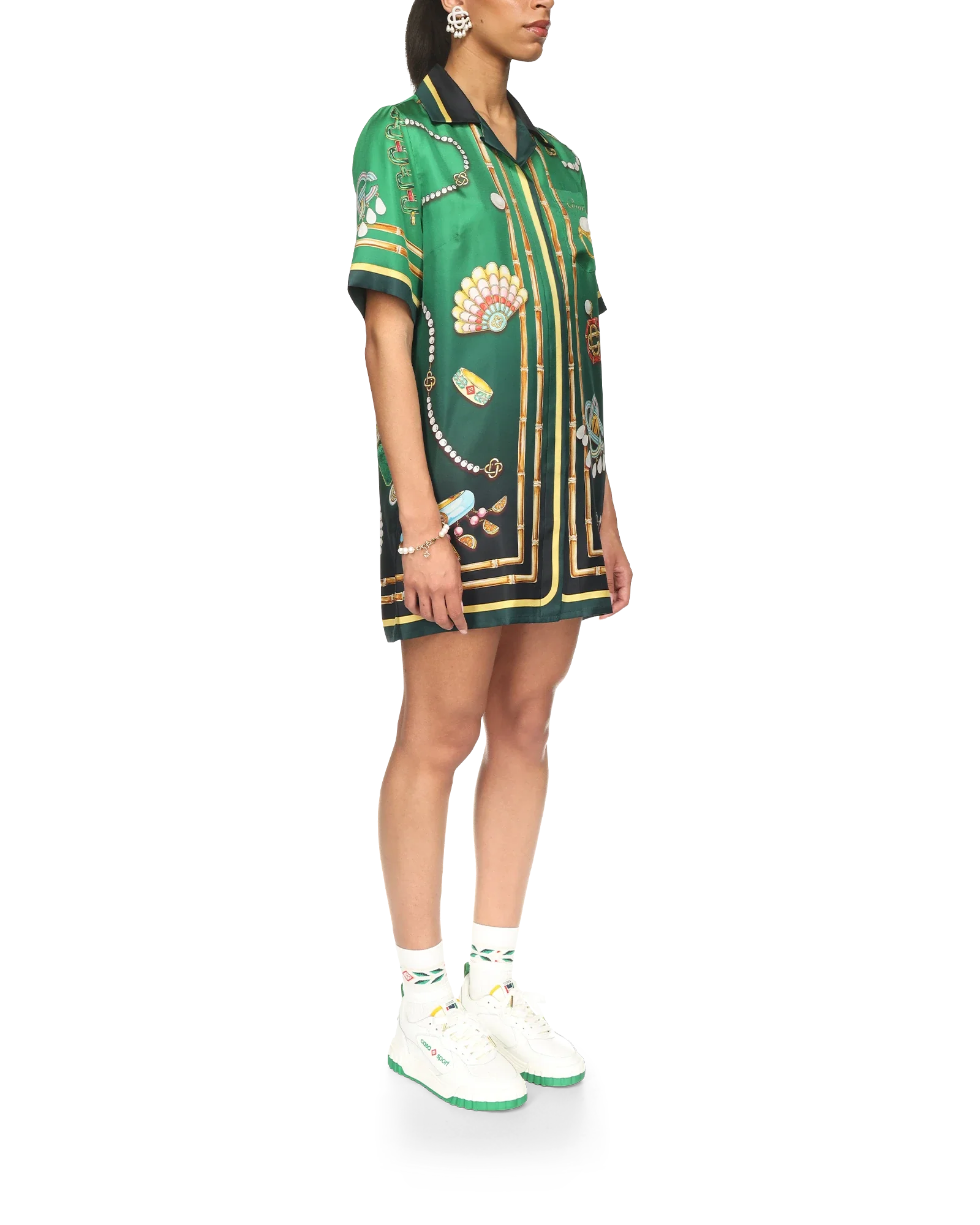 El joyero del vestido de seda