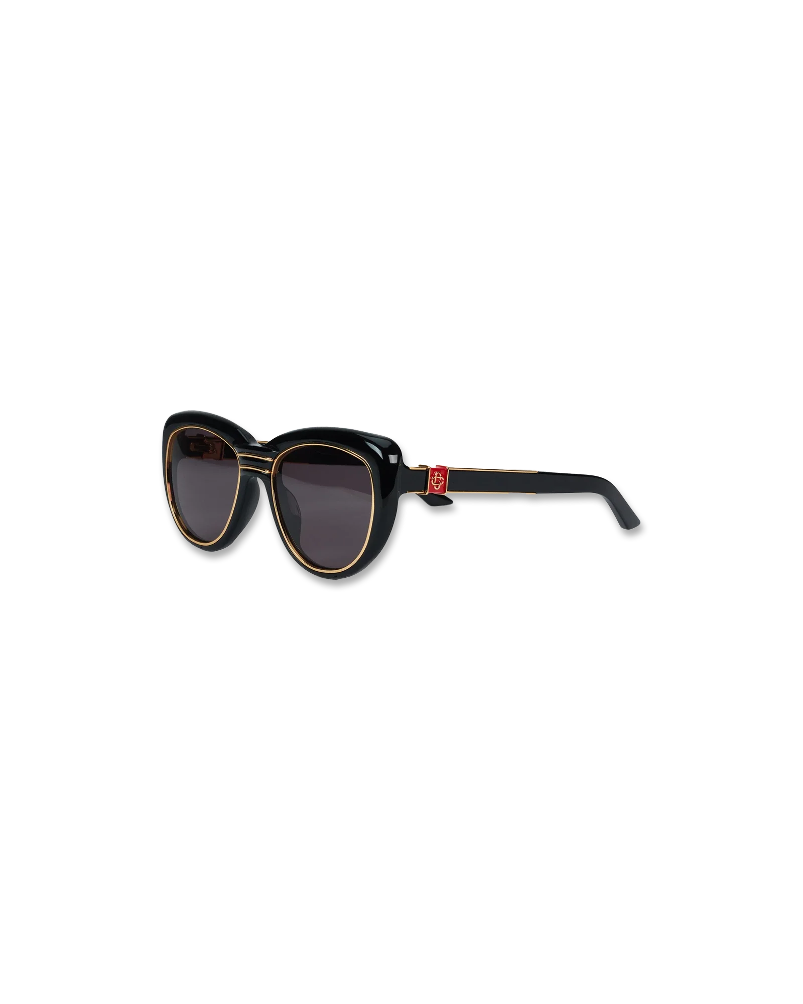 Gafas de sol The Wing negras y doradas