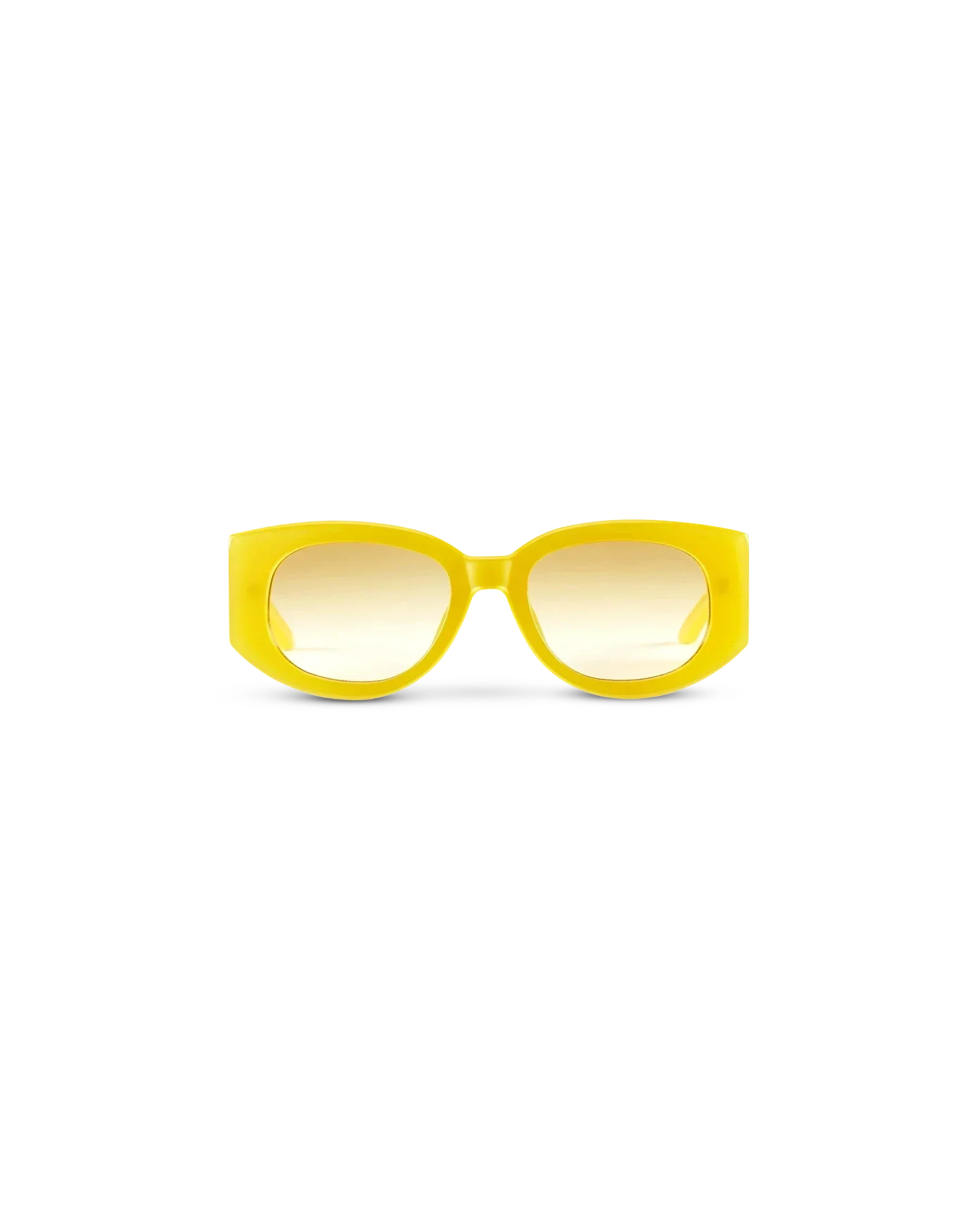 Gafas de sol Memphis amarillas y doradas