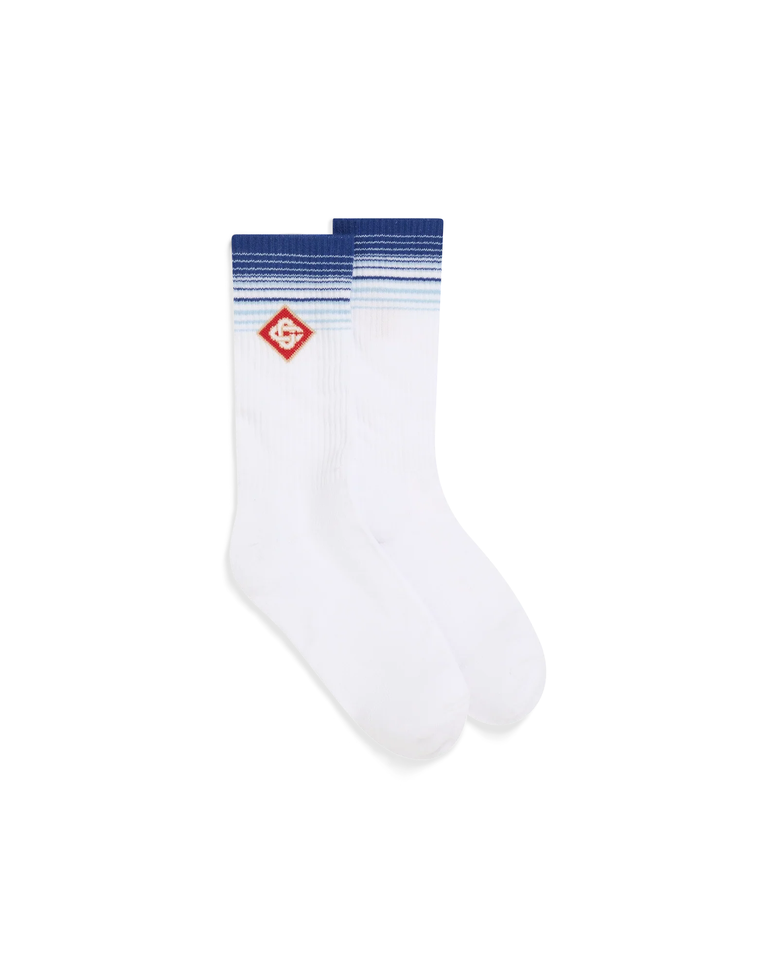 Calcetines azules descoloridos