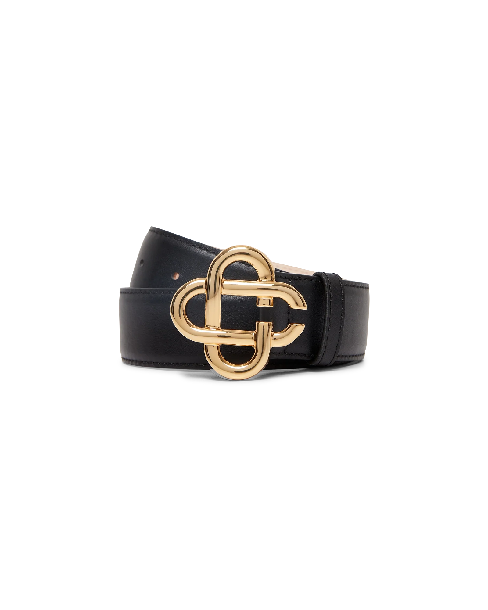 Cinturón negro con logotipo CC
