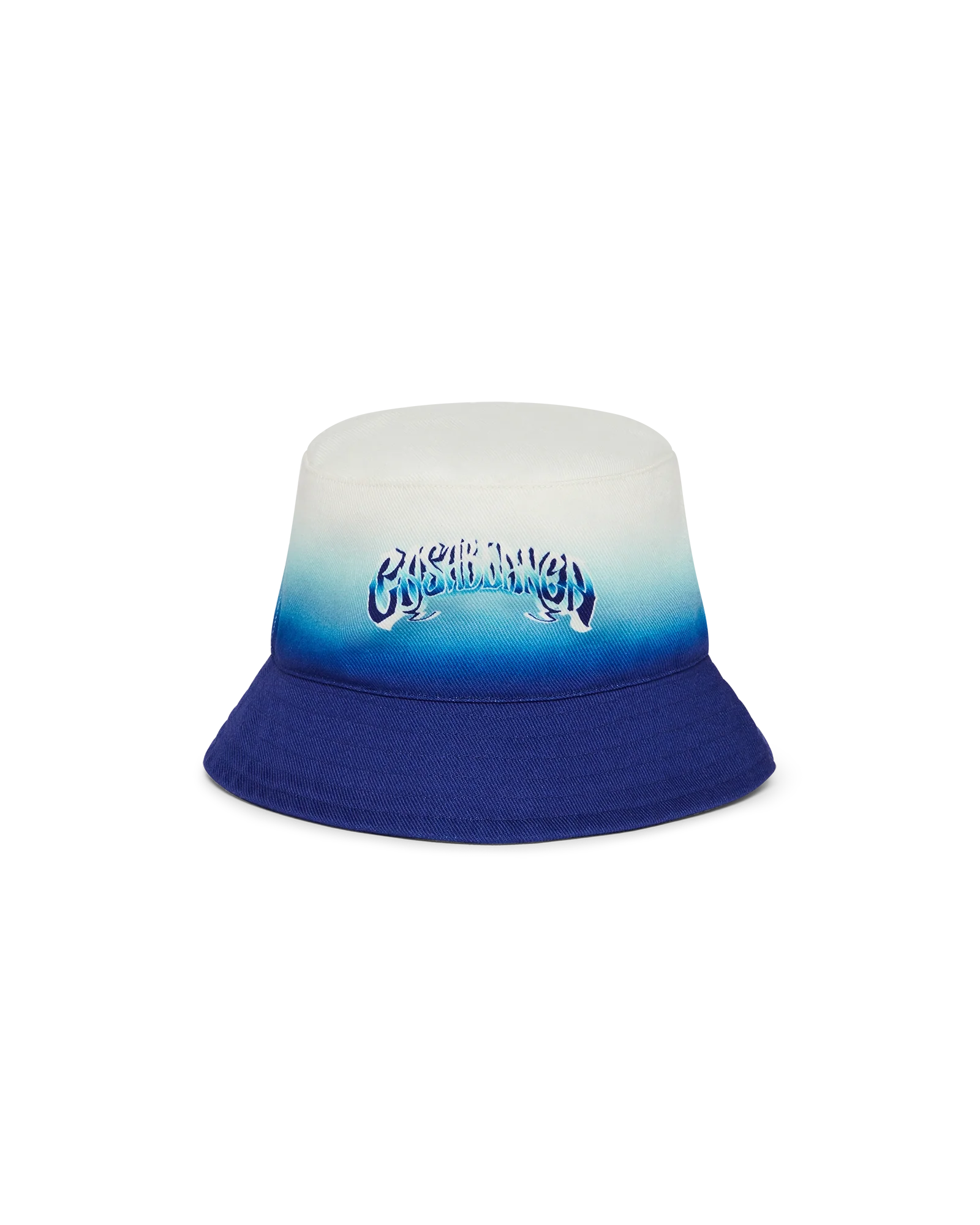 Sombrero de pescador azul degradado
