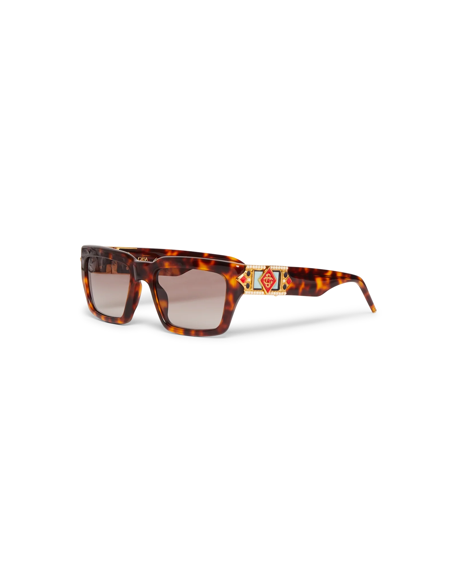 Gafas de sol cuadradas Metope de carey