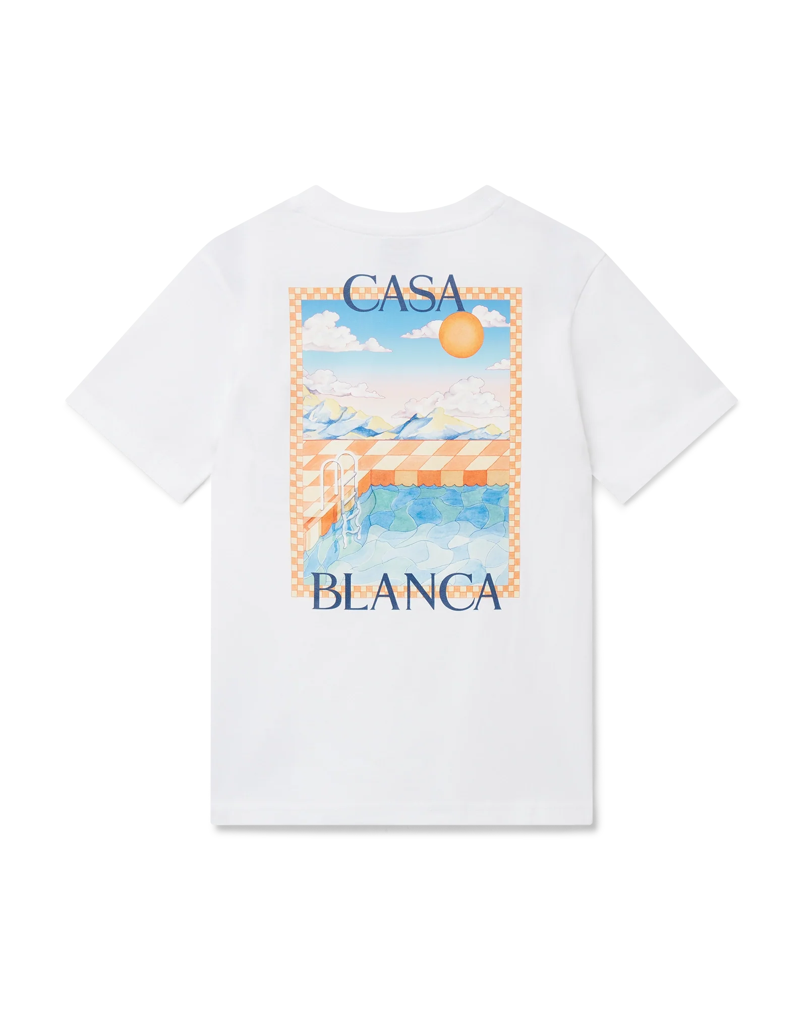 Camiseta de piscina surrealista