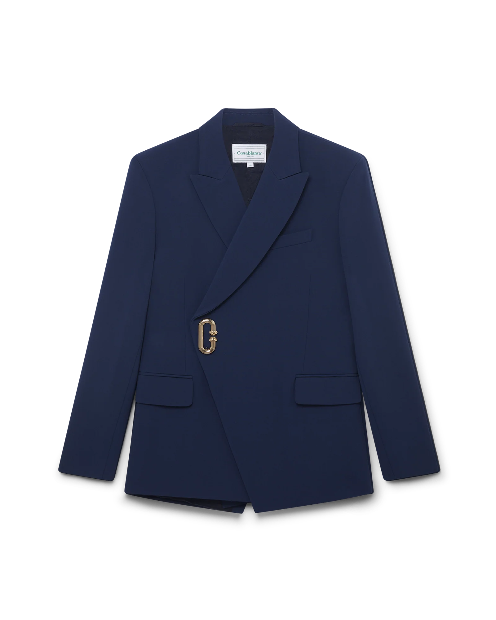 Chaqueta cruzada asimétrica
