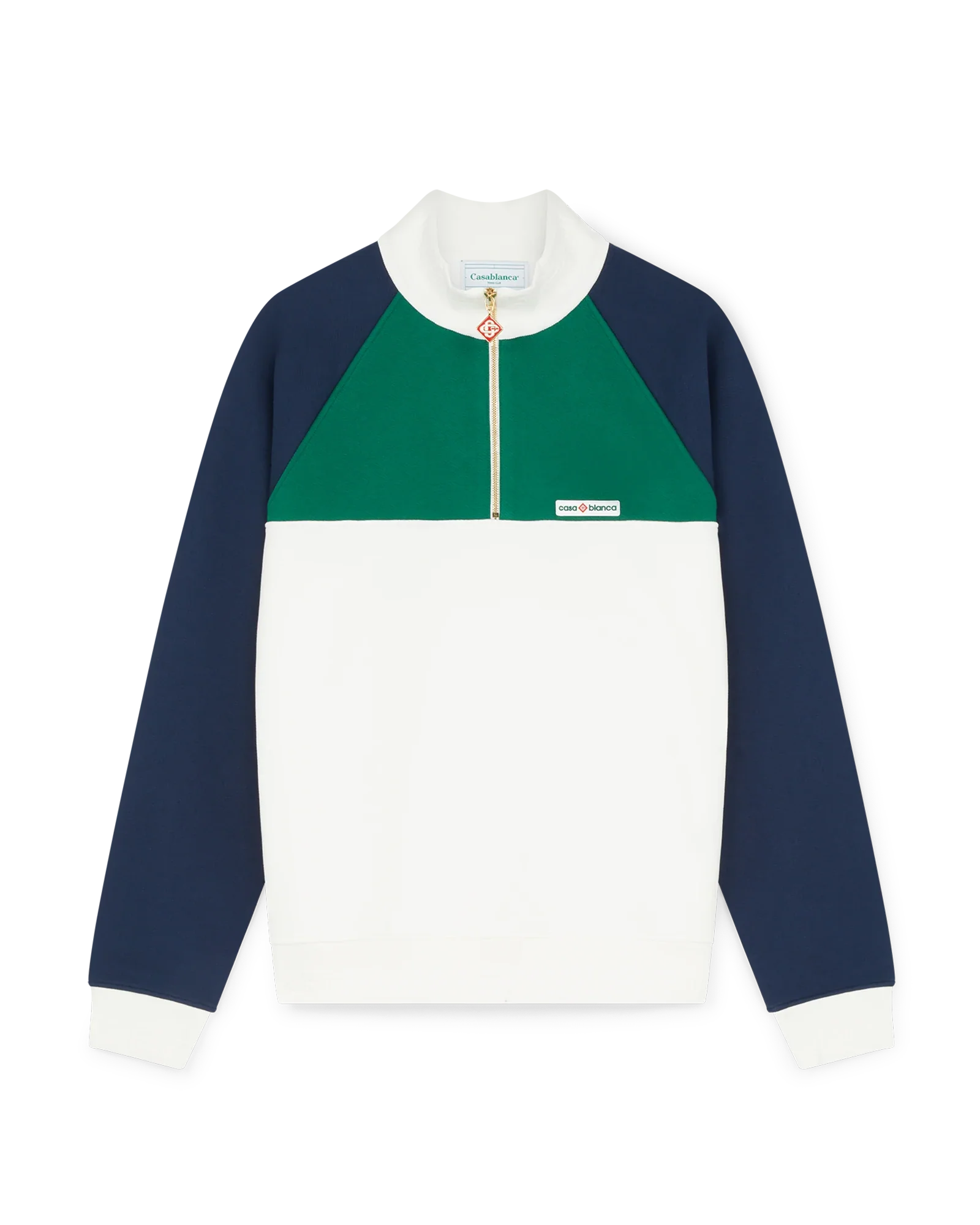 Sudadera con cremallera de un cuarto
