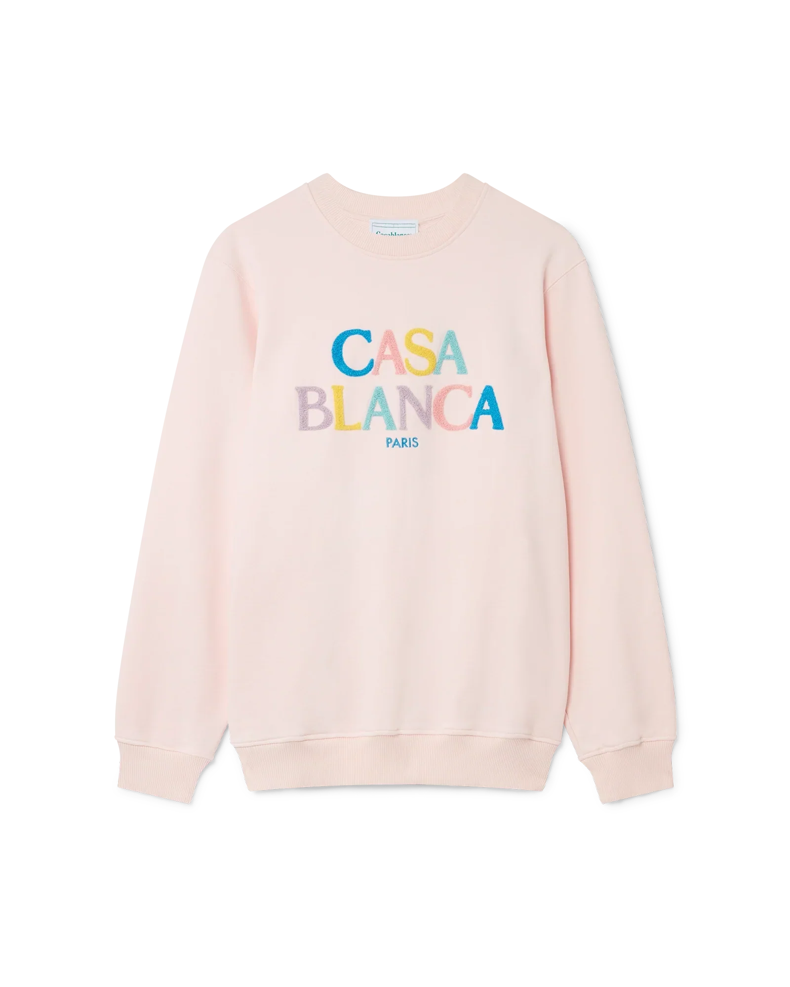 Sudadera con logotipo apilado