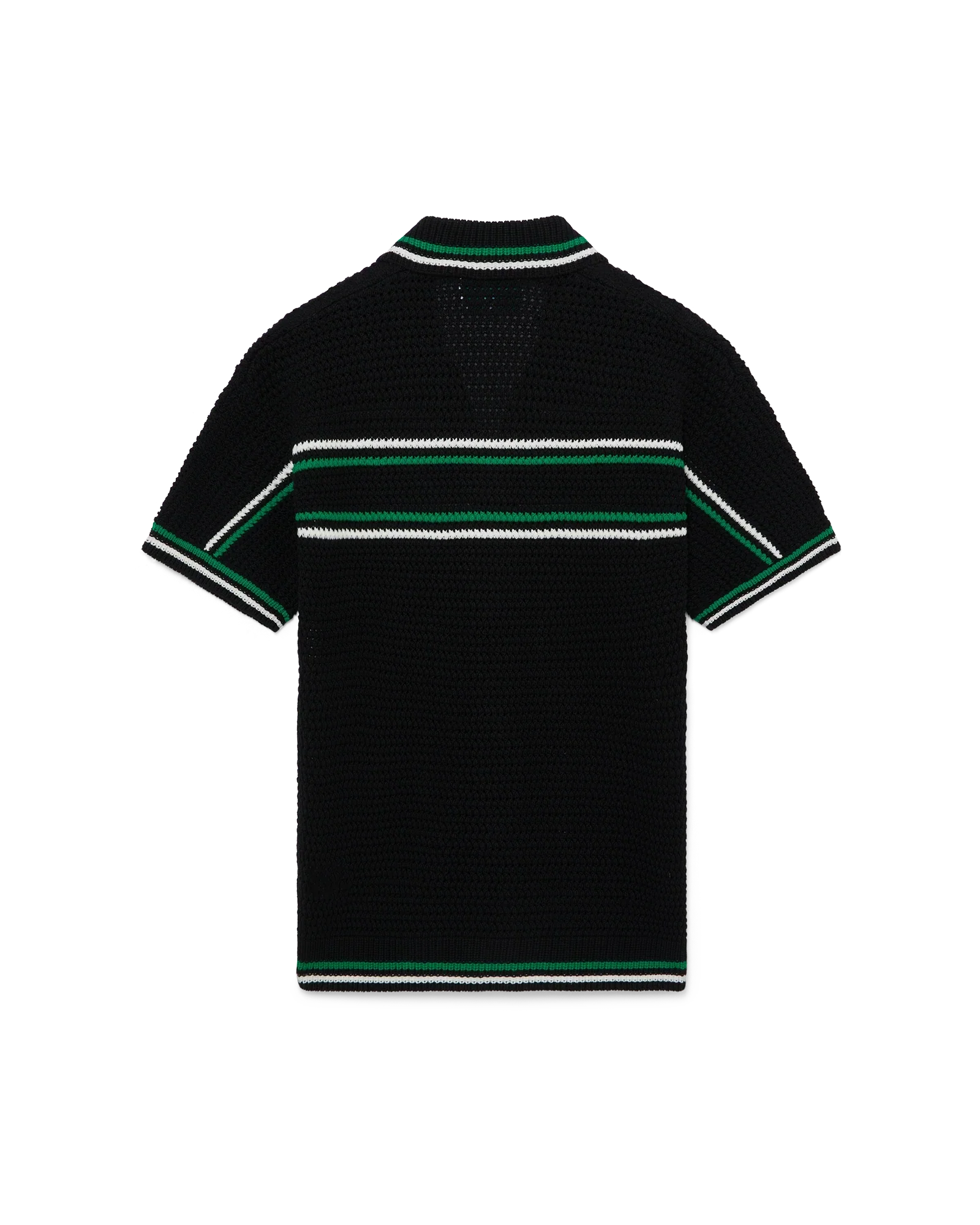 Camiseta de tenis de crochet