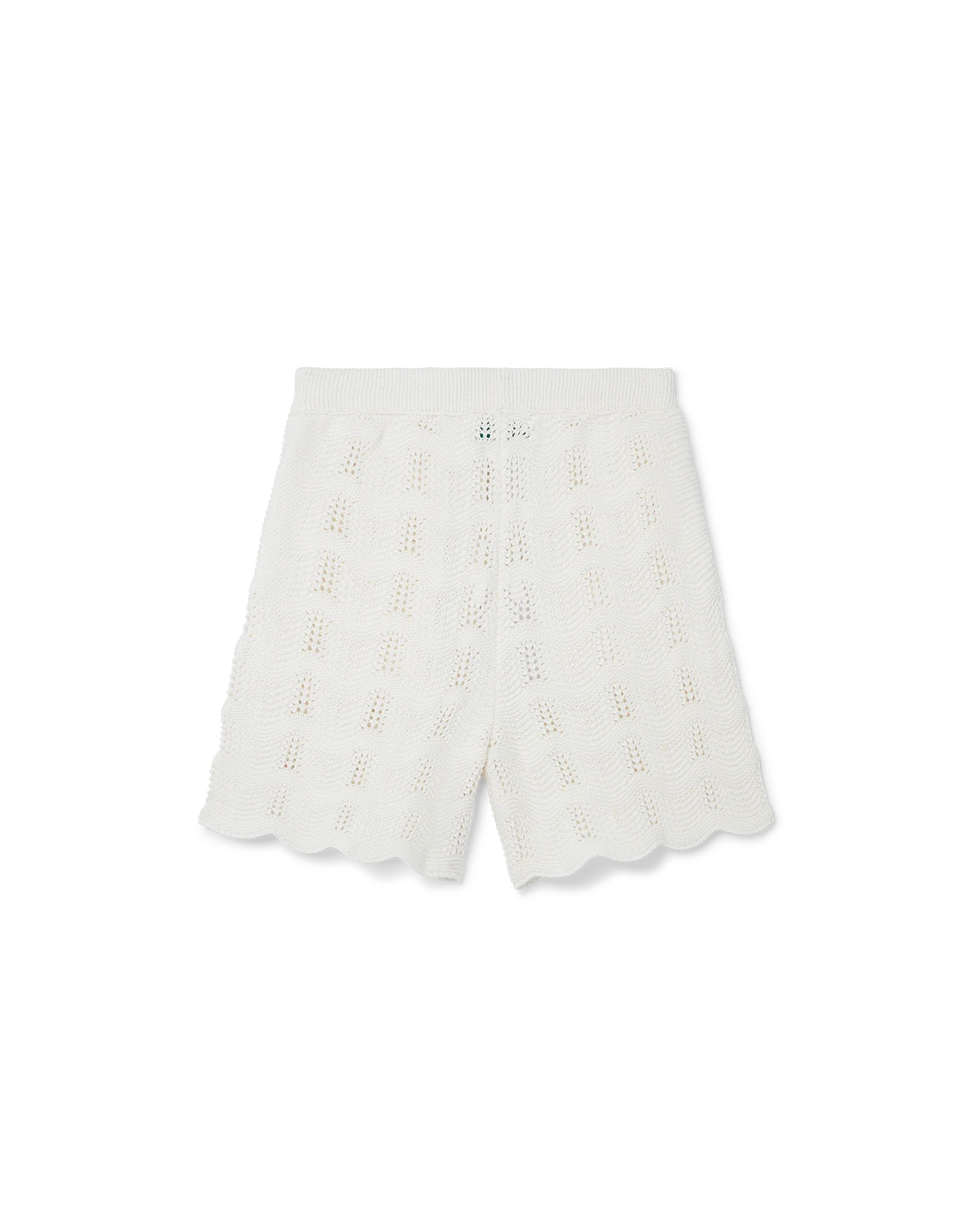 Pantalones cortos de crochet con ondas