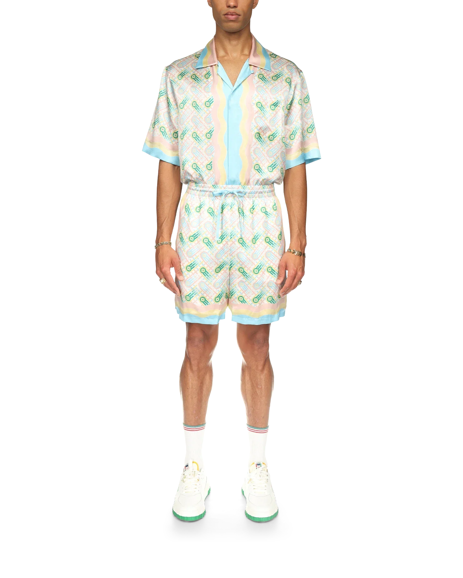 Pantalones cortos de seda para ping pong