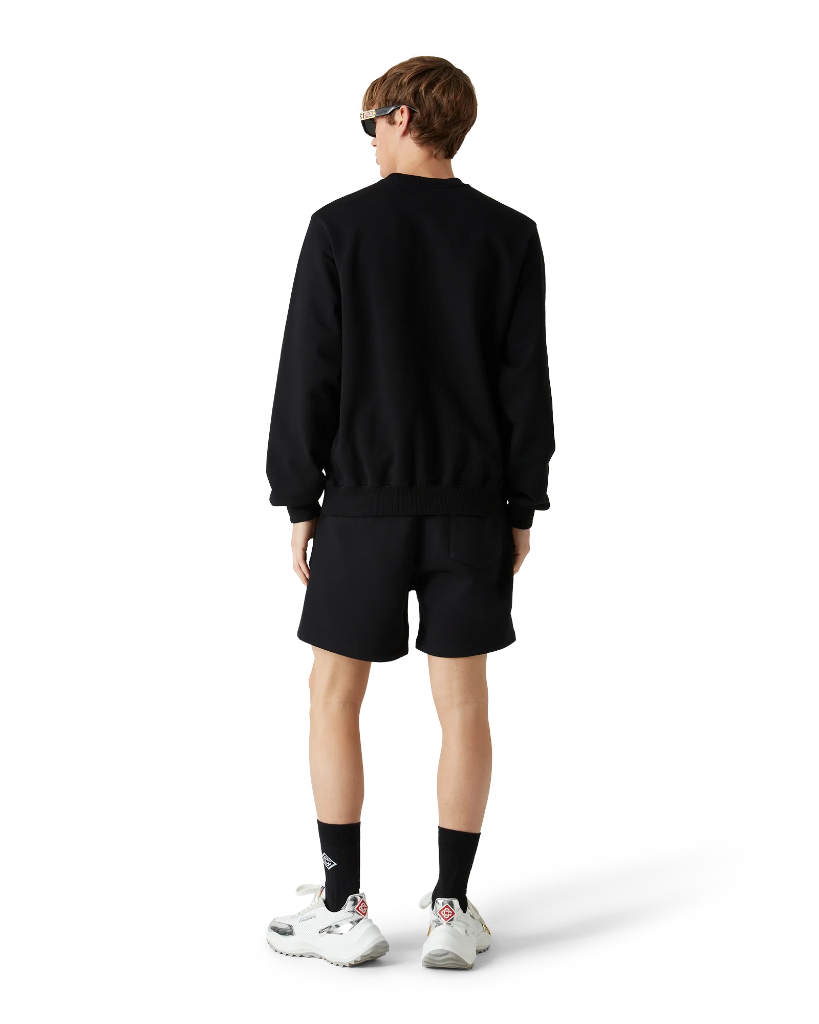 Sudadera con diamantes de perla