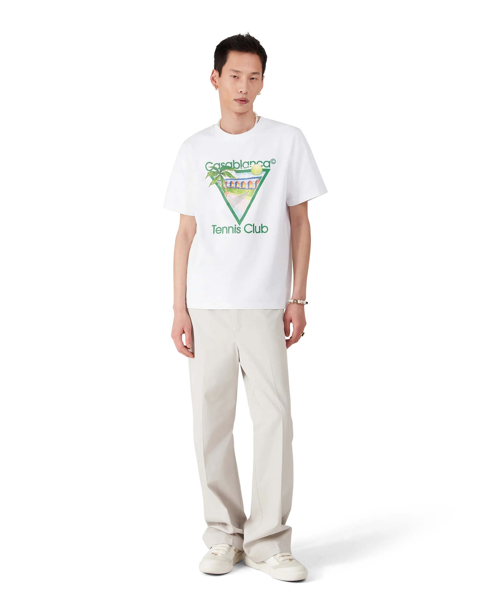 Camiseta con el icono del club de tenis