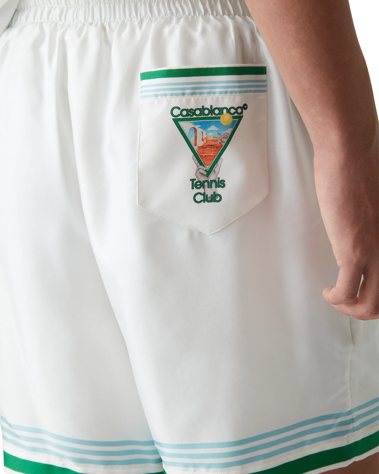 Pantalones cortos de seda Metaphysical Tennis Icon
