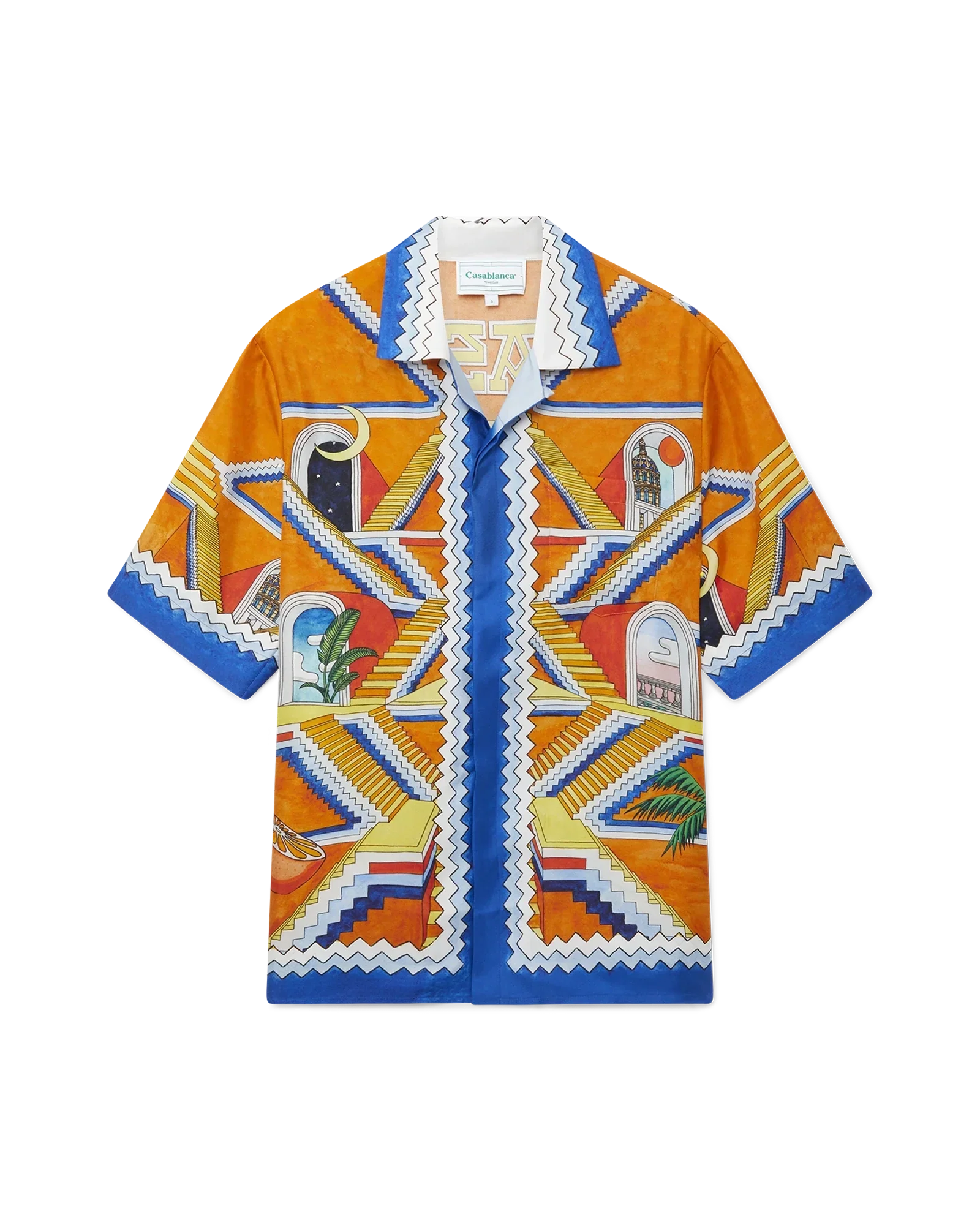 Camisa de seda Escalera Infinita