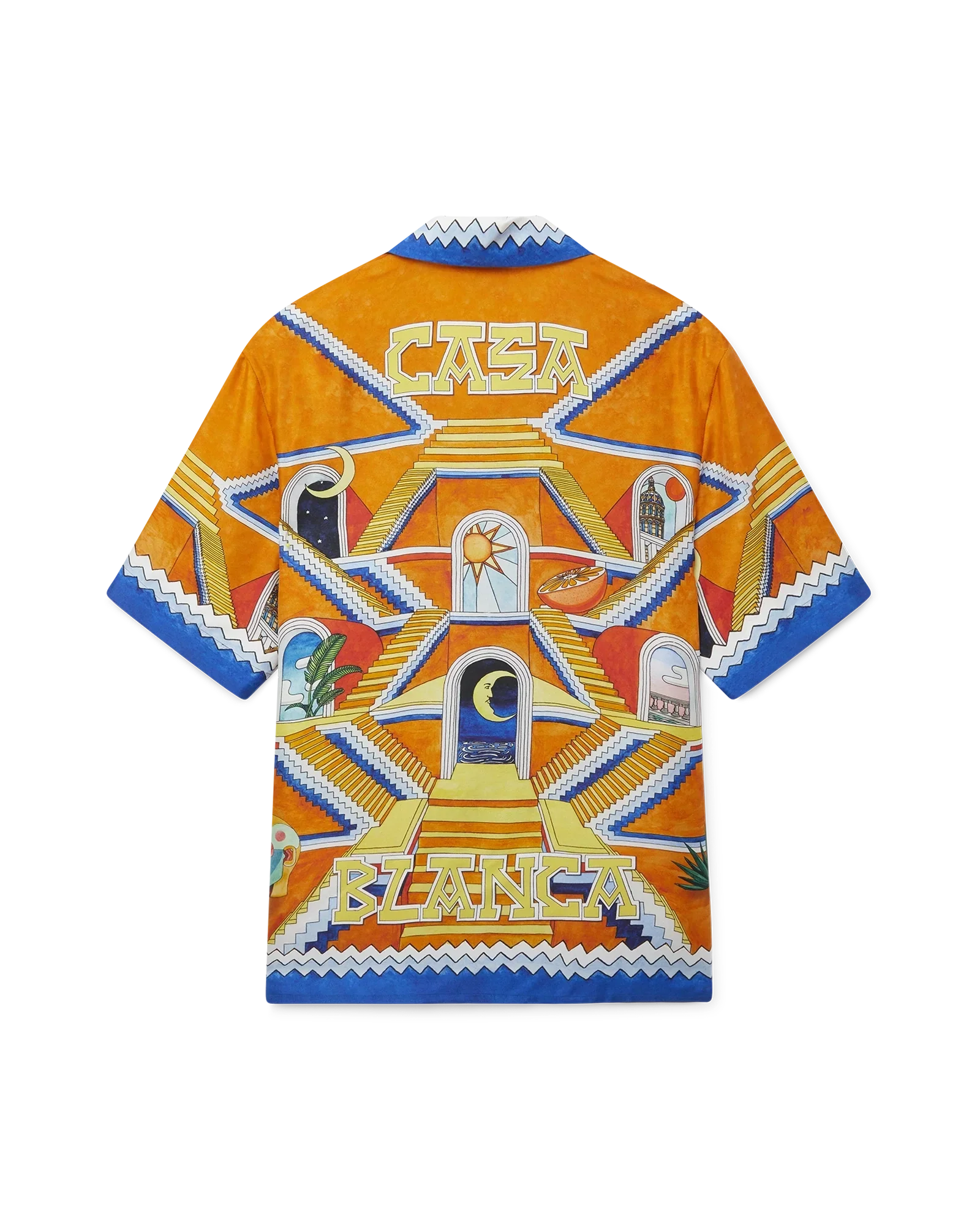 Camisa de seda Escalera Infinita