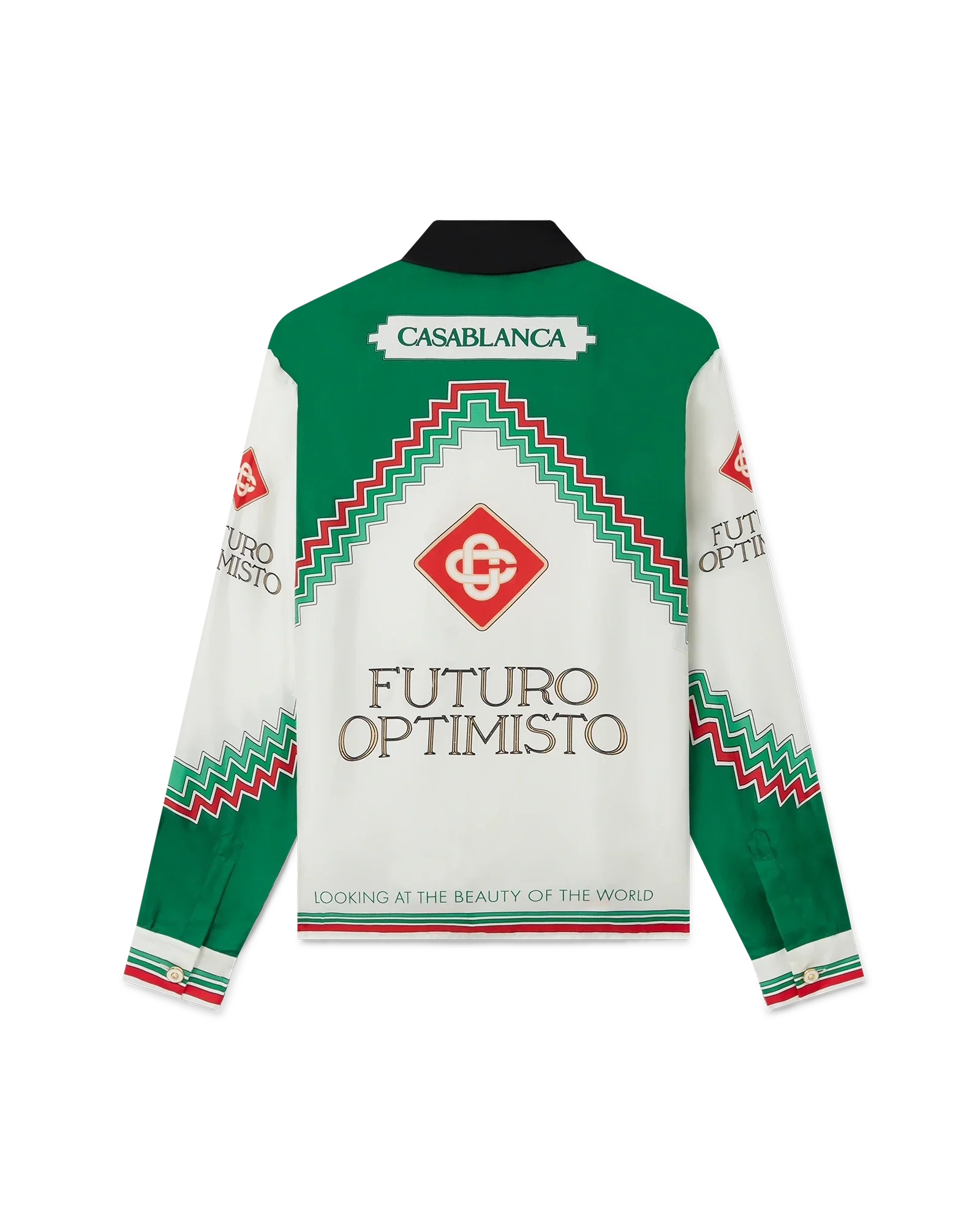 Camisa de seda Futuro Optimisto