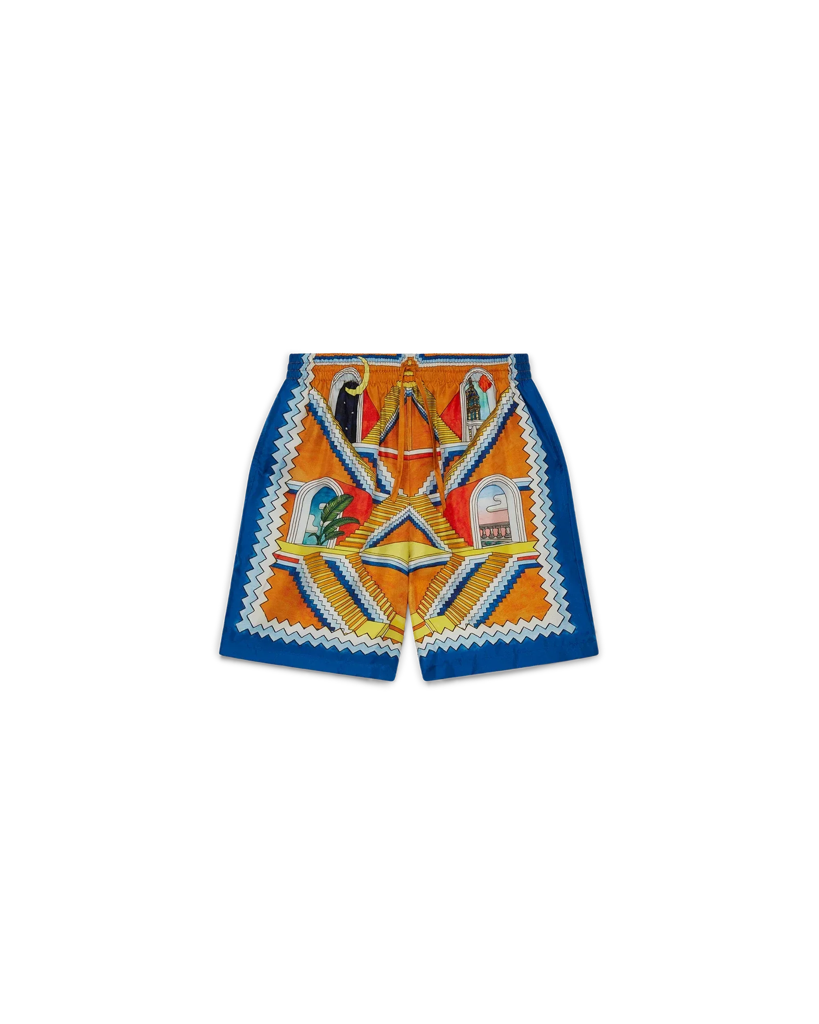 Pantalones cortos de seda Infinite Staircase