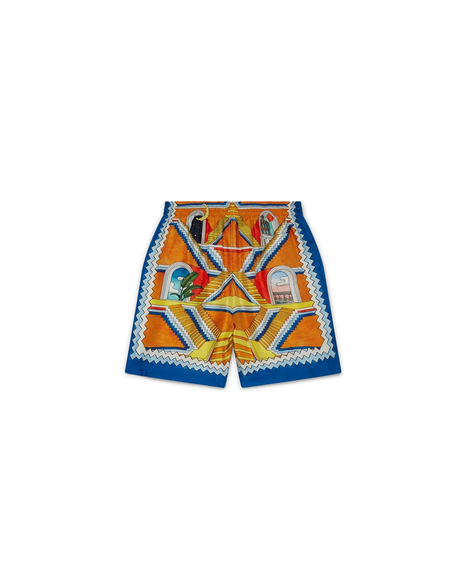 Pantalones cortos de seda Infinite Staircase