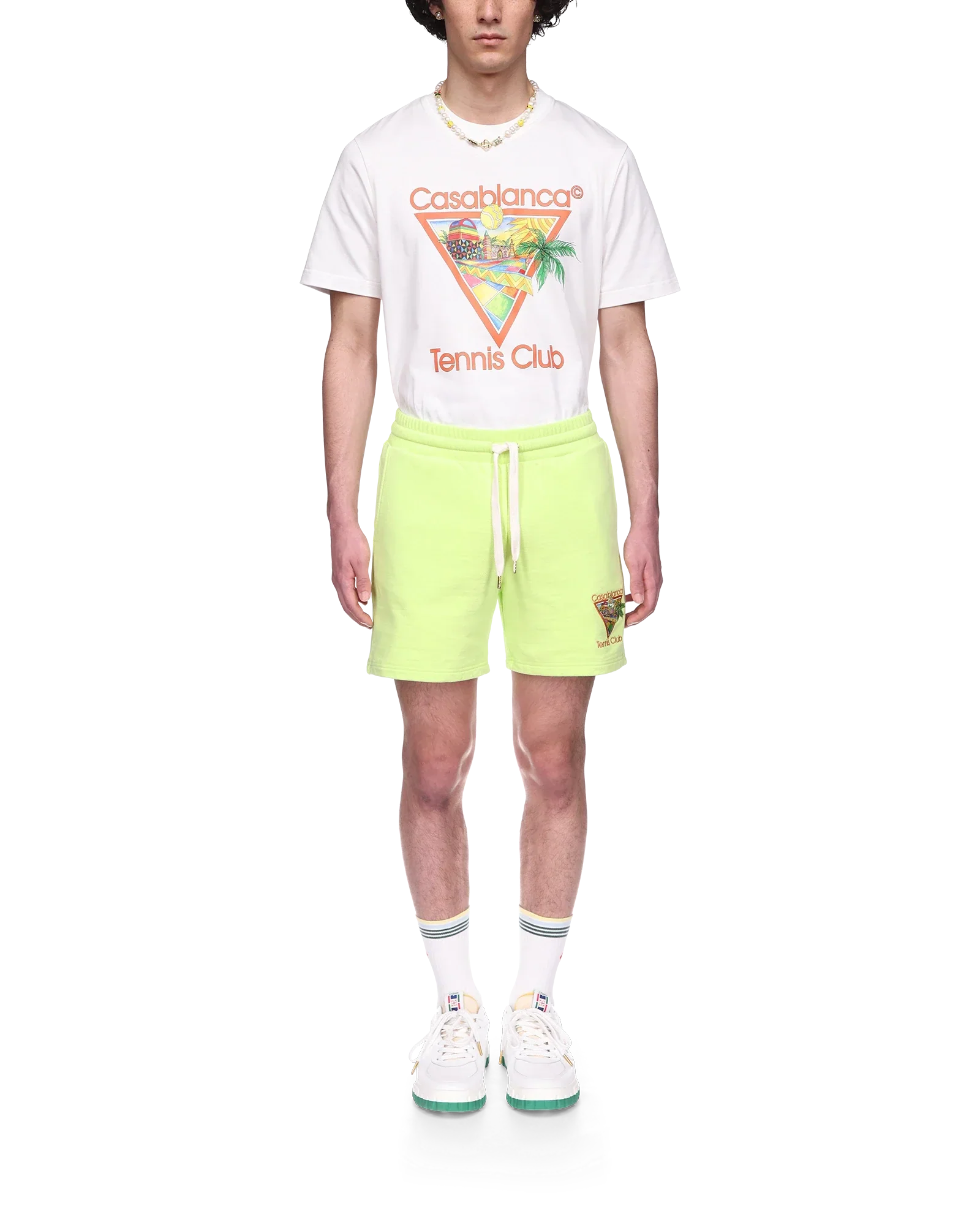 Pantalones cortos deportivos del Afro Cubism Tennis Club