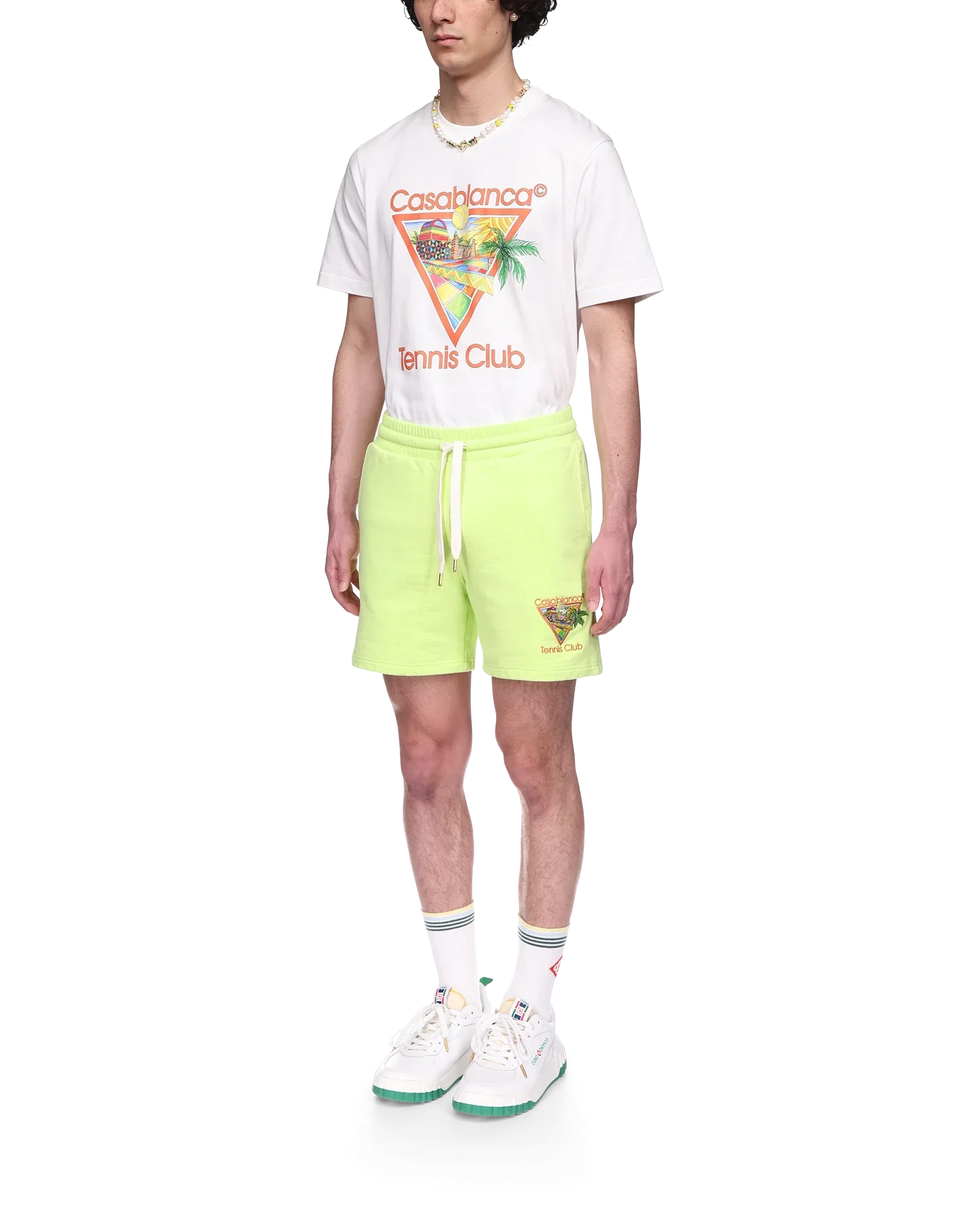 Pantalones cortos deportivos del Afro Cubism Tennis Club