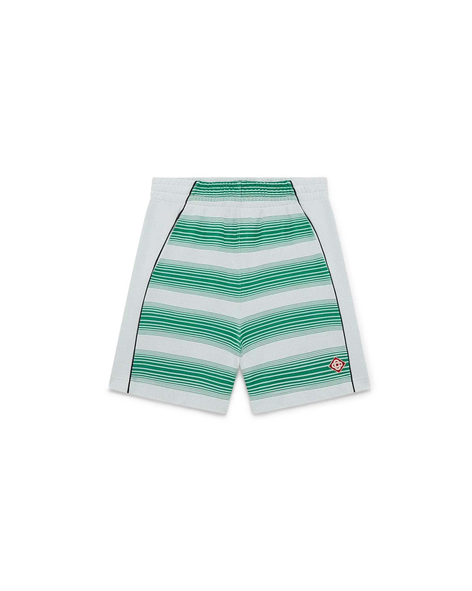 Pantalones cortos deportivos con rayas degradadas