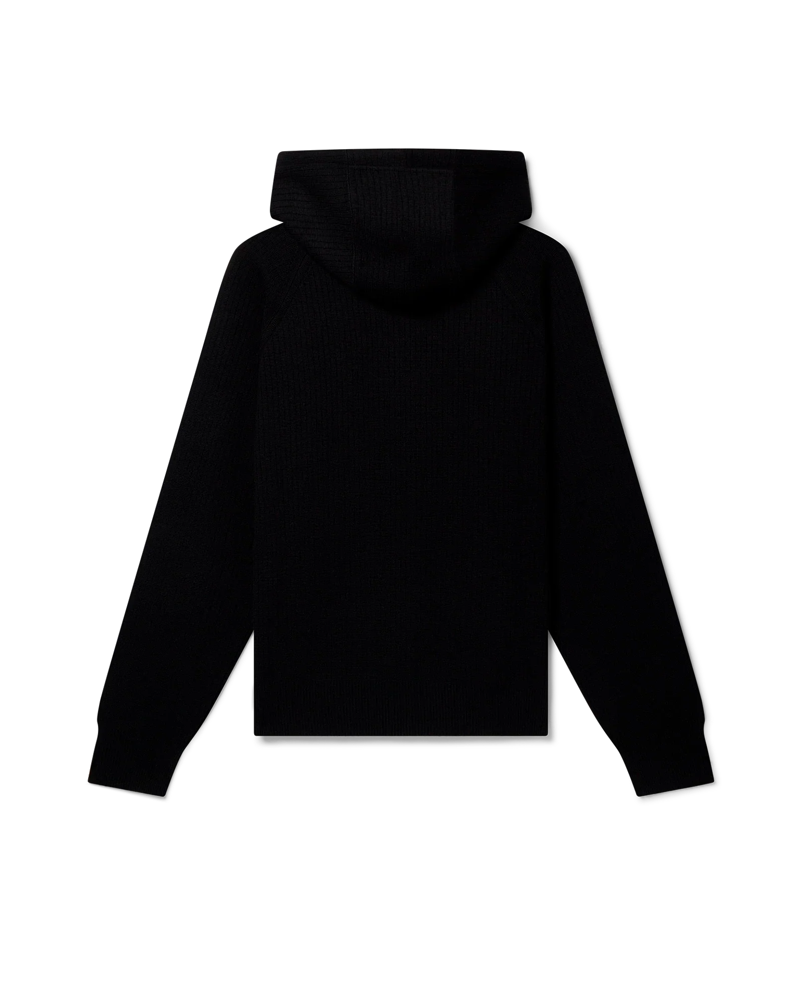 Sudadera con capucha y efecto acanalado