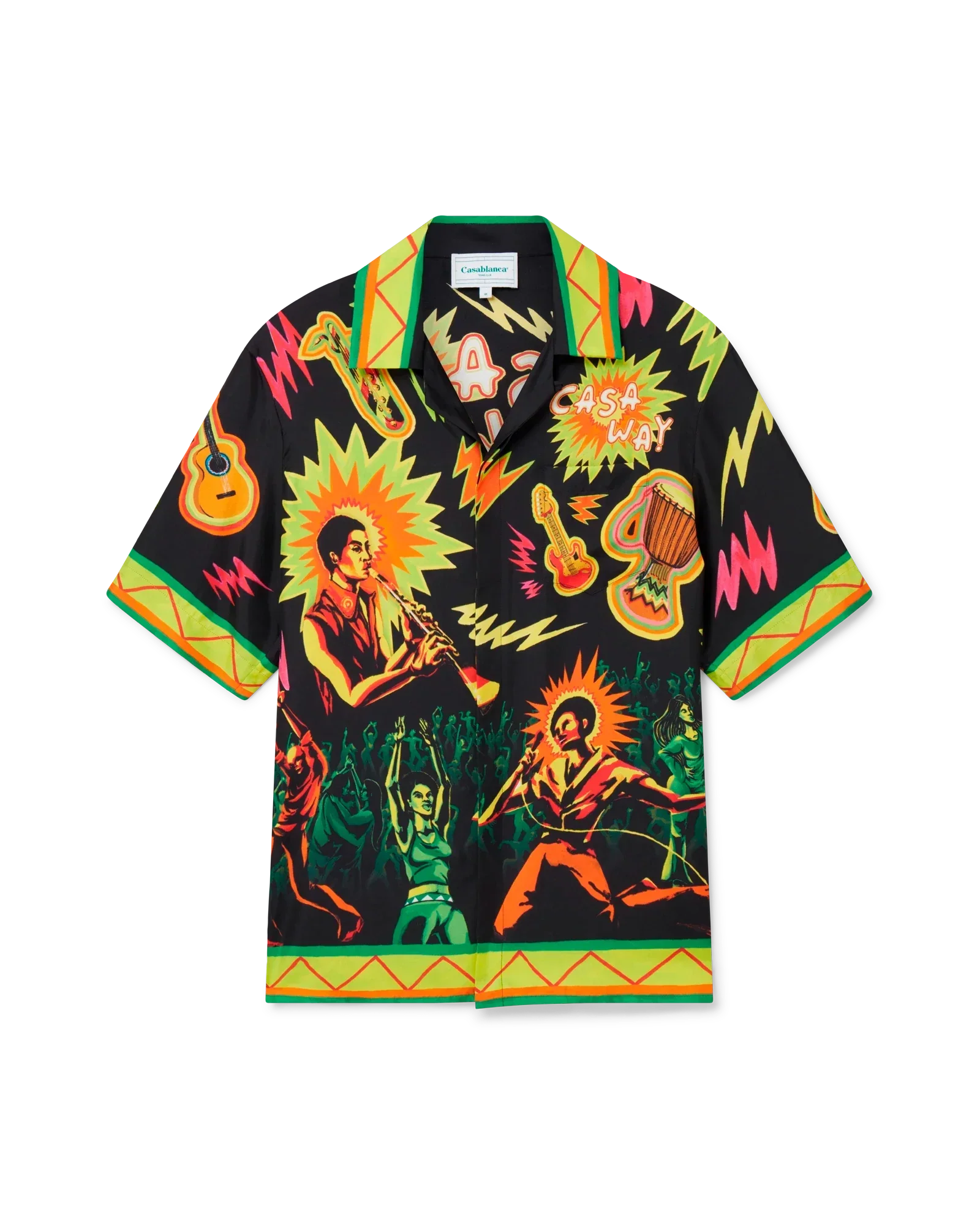 Camisa de seda Música para el Pueblo