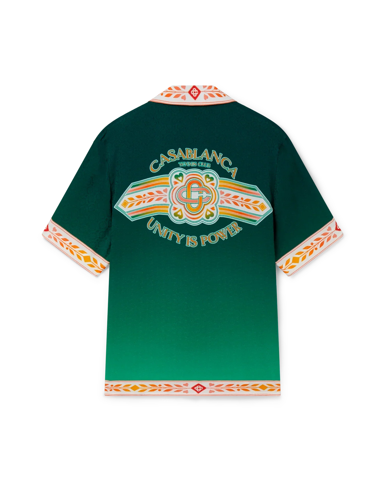 Camisa de seda "Unity Is Power"