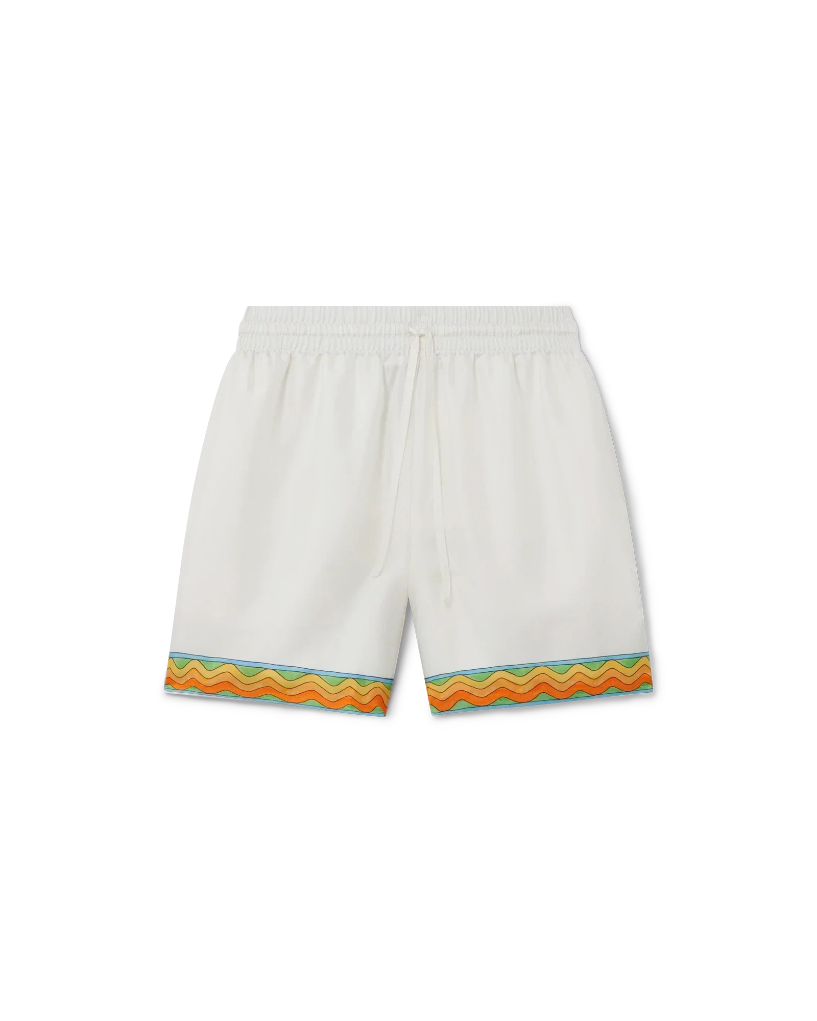 Pantalones cortos de seda del Afro Cubism Tennis Club