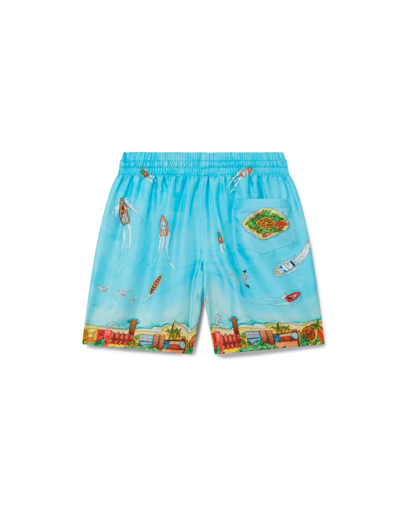 Pantalones cortos de seda de La Casa sobre Pilotes