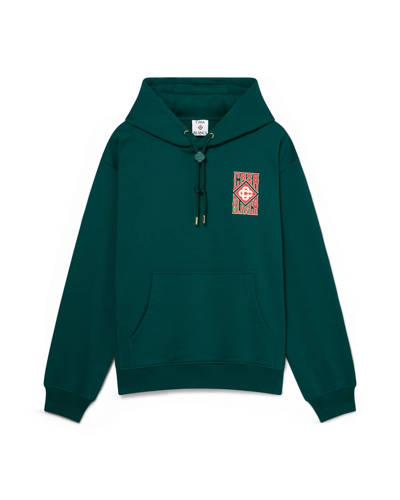Sudadera con capucha y logotipo gótico
