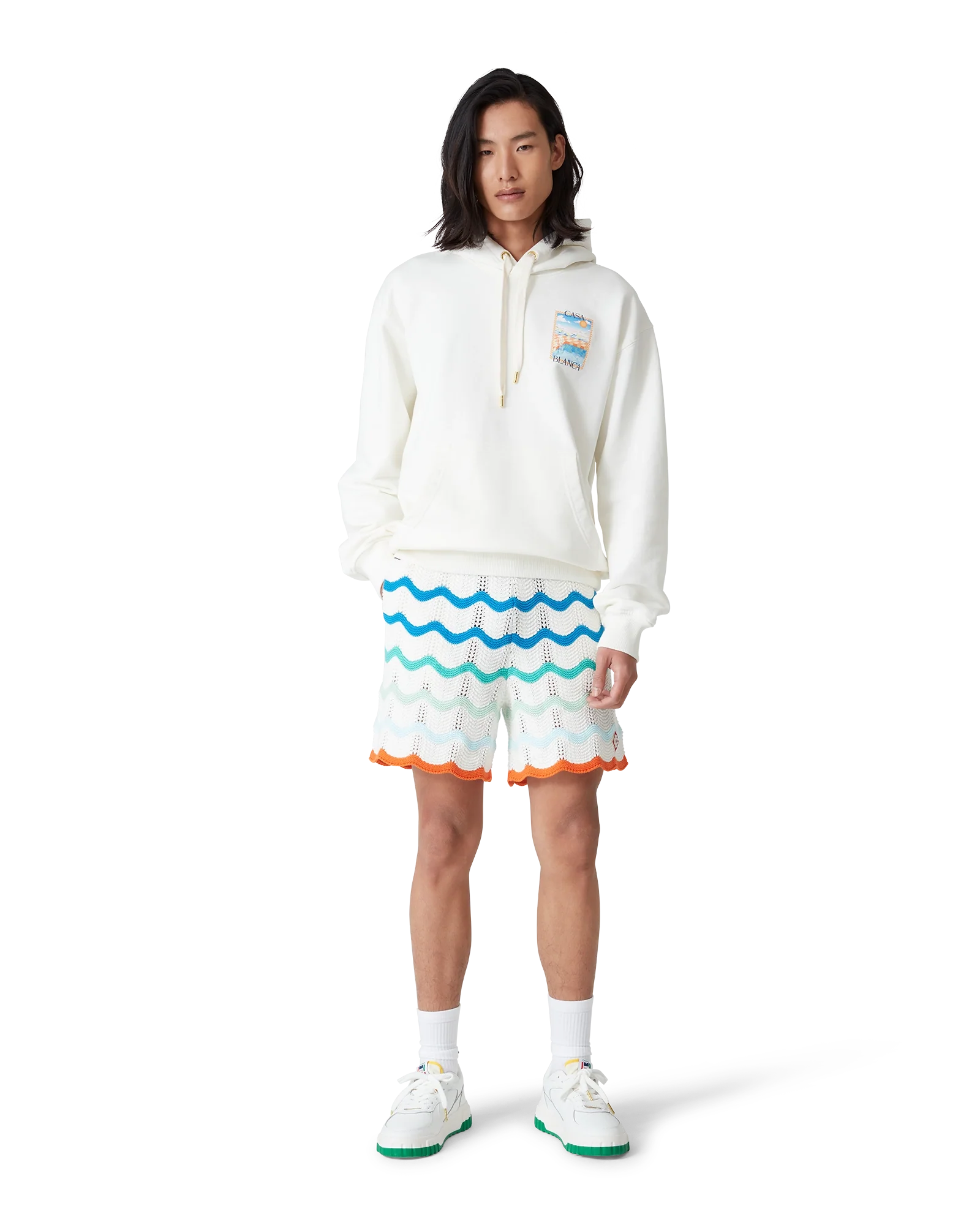 Sudadera con capucha de piscina surrealista