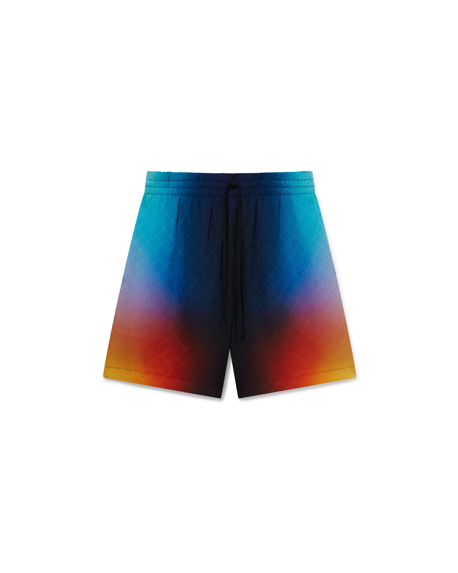 Pantalones cortos de seda con degradado