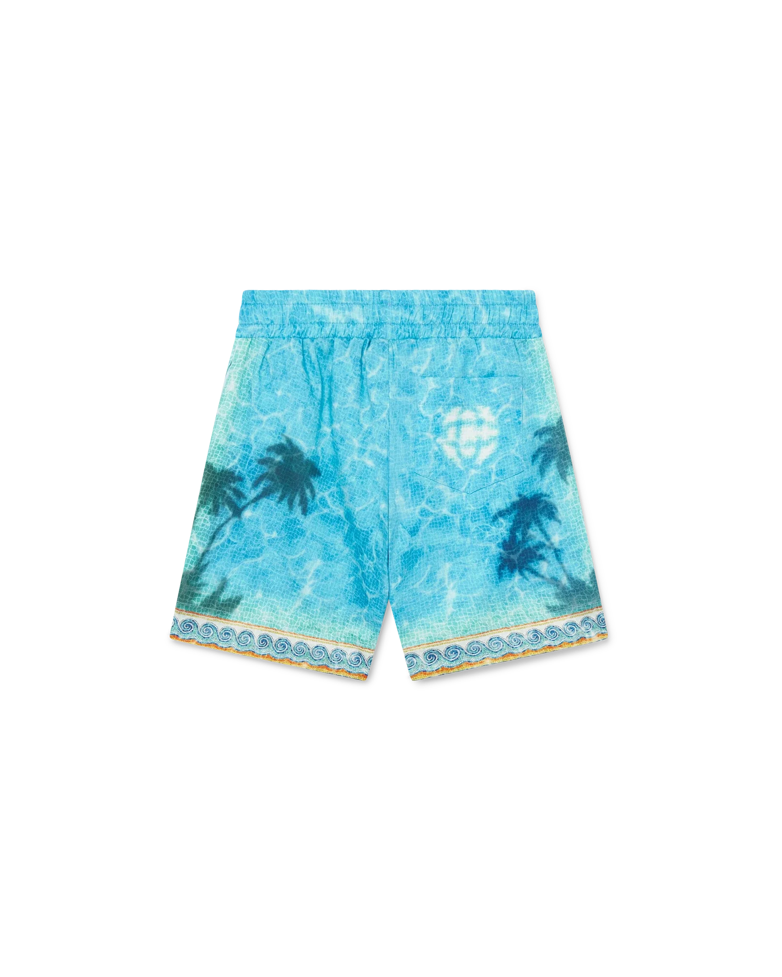Pantalones cortos con emblema de piscina