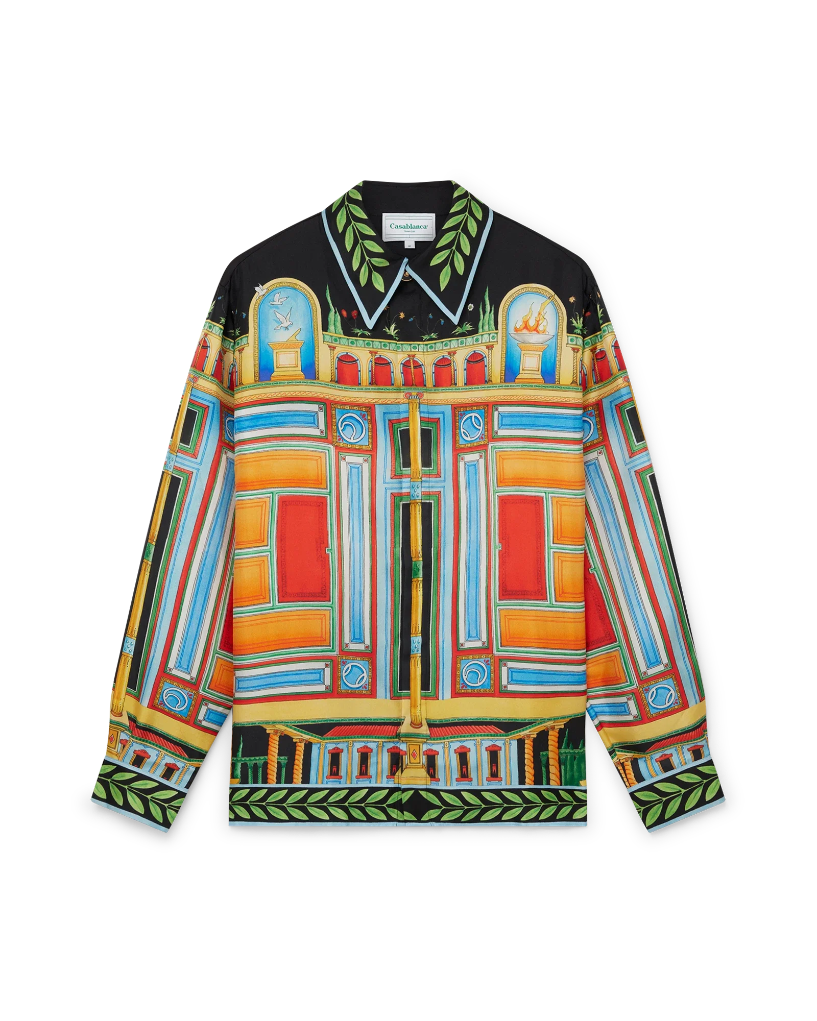 Camisa de seda Palace in Bloom