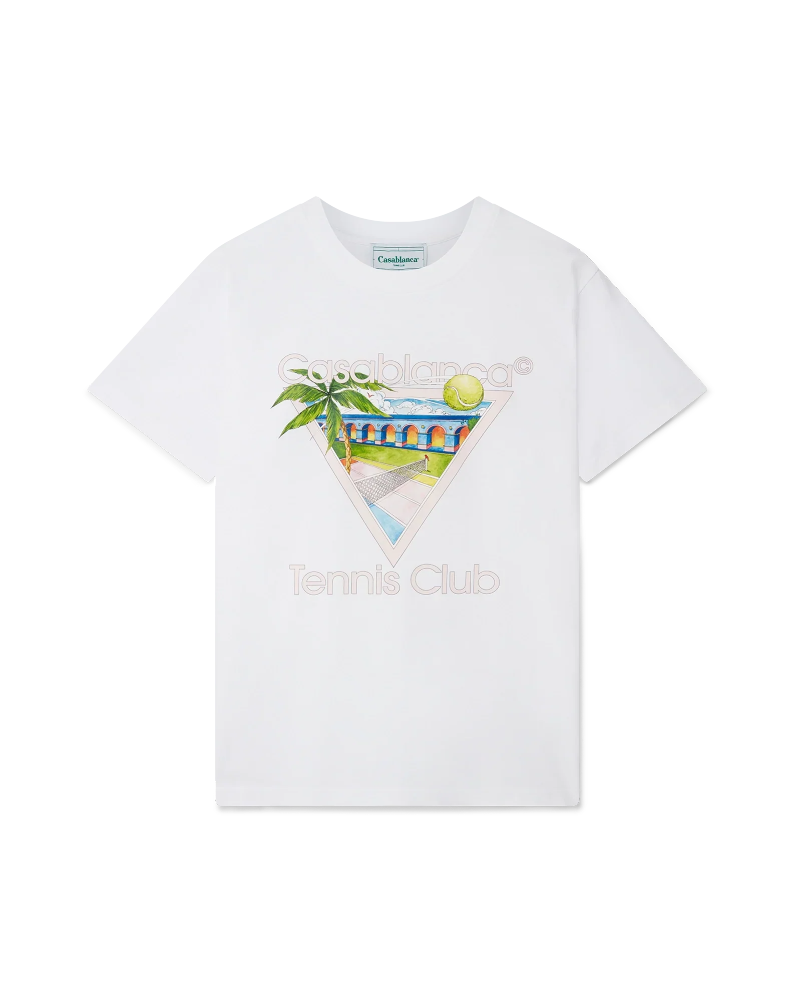 Camiseta con el icono del club de tenis
