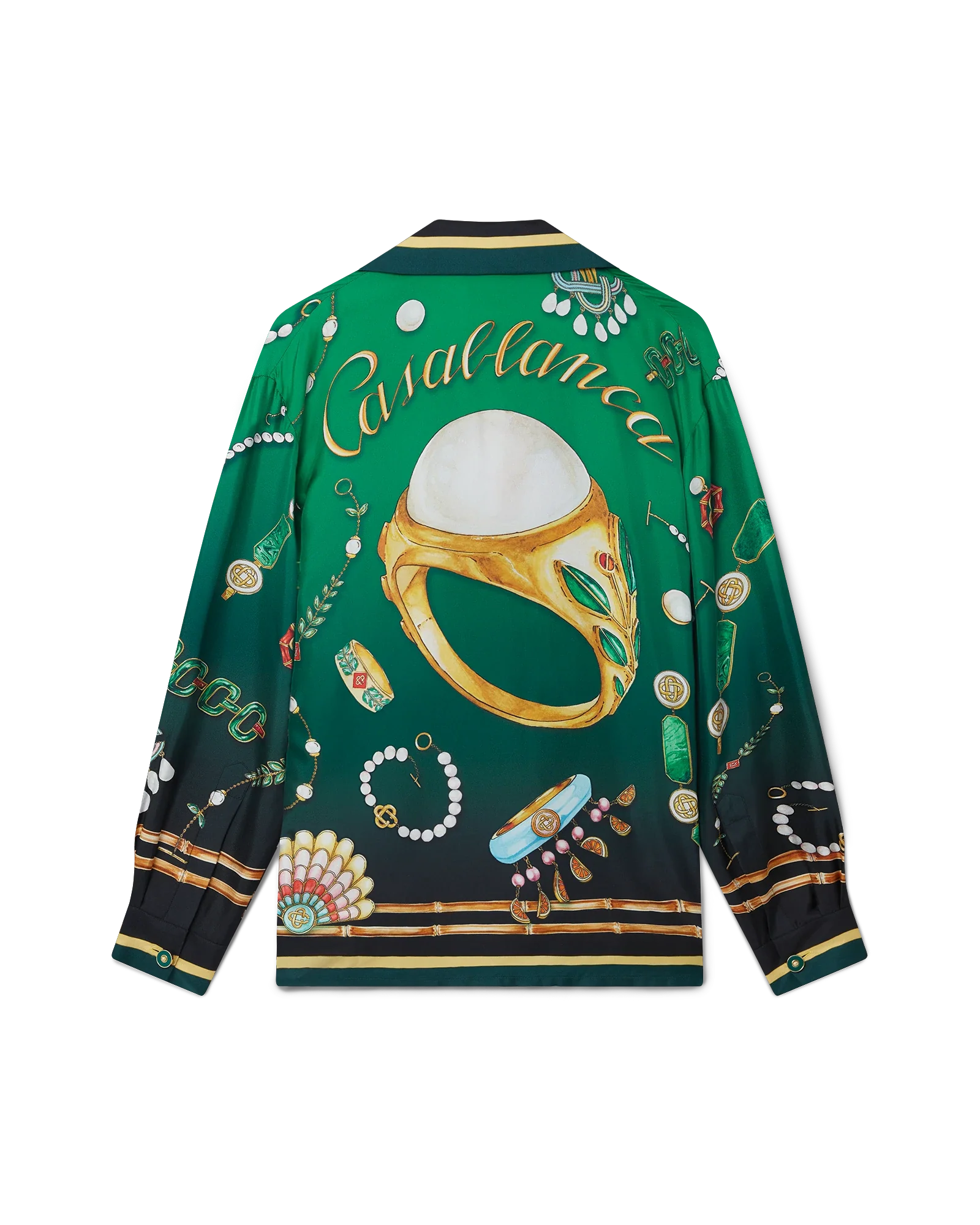 El joyero de la camisa de seda