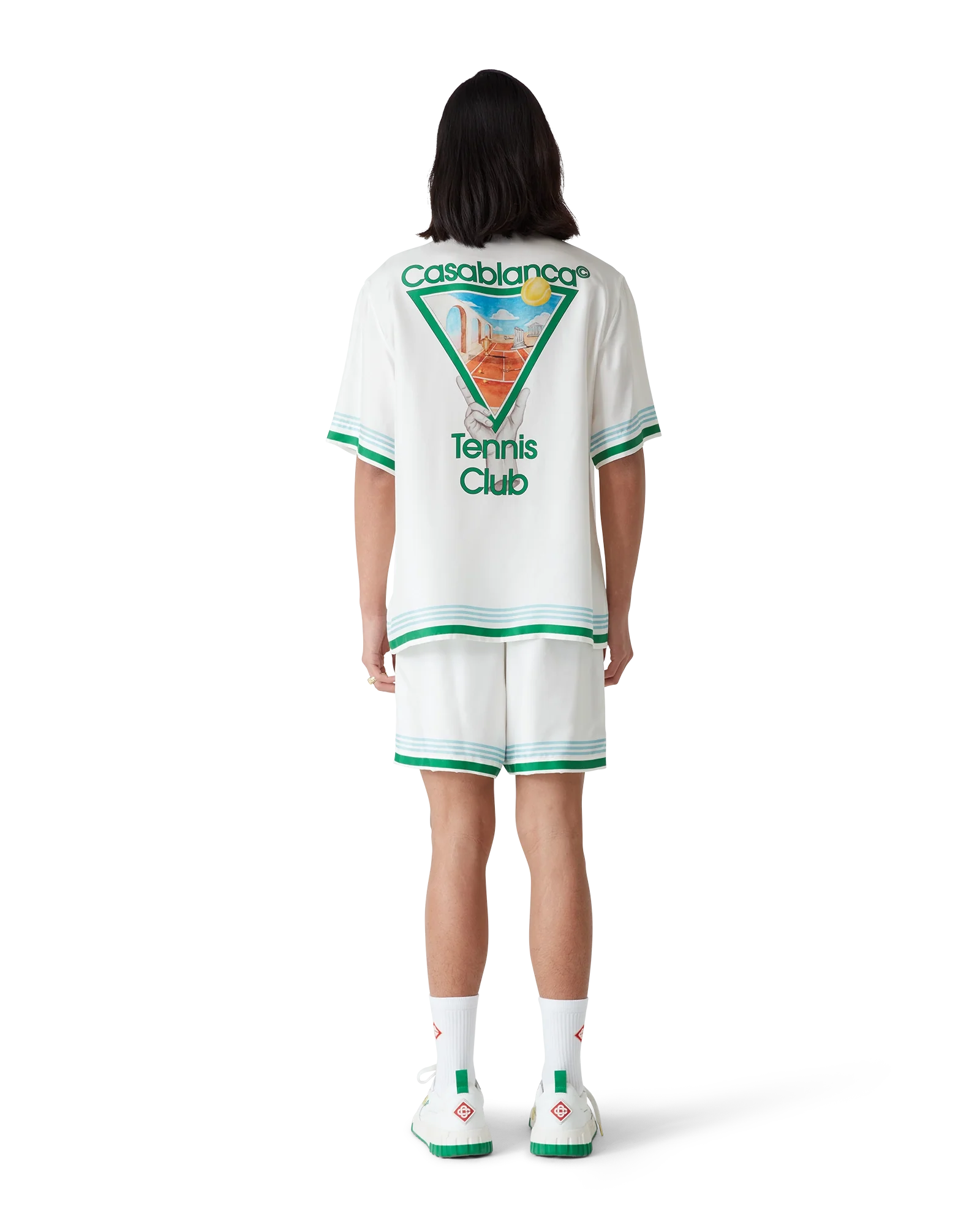 Pantalones cortos de seda Metaphysical Tennis Icon